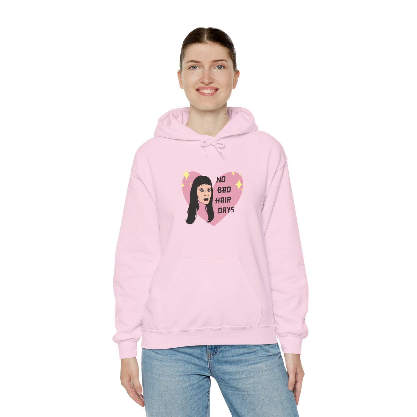 No Bad Hair Days Hoodie