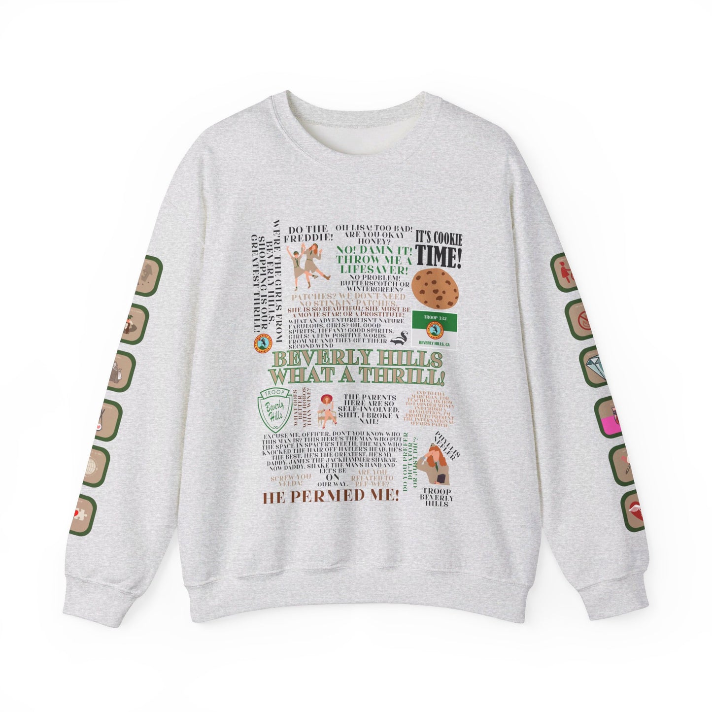 Troop Beverly Hills Quotes Only Pullover - Oodles of Patches