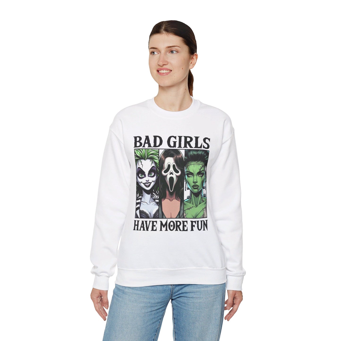 Bad Girls Have More Fun - Ghoulish Trio Pullover