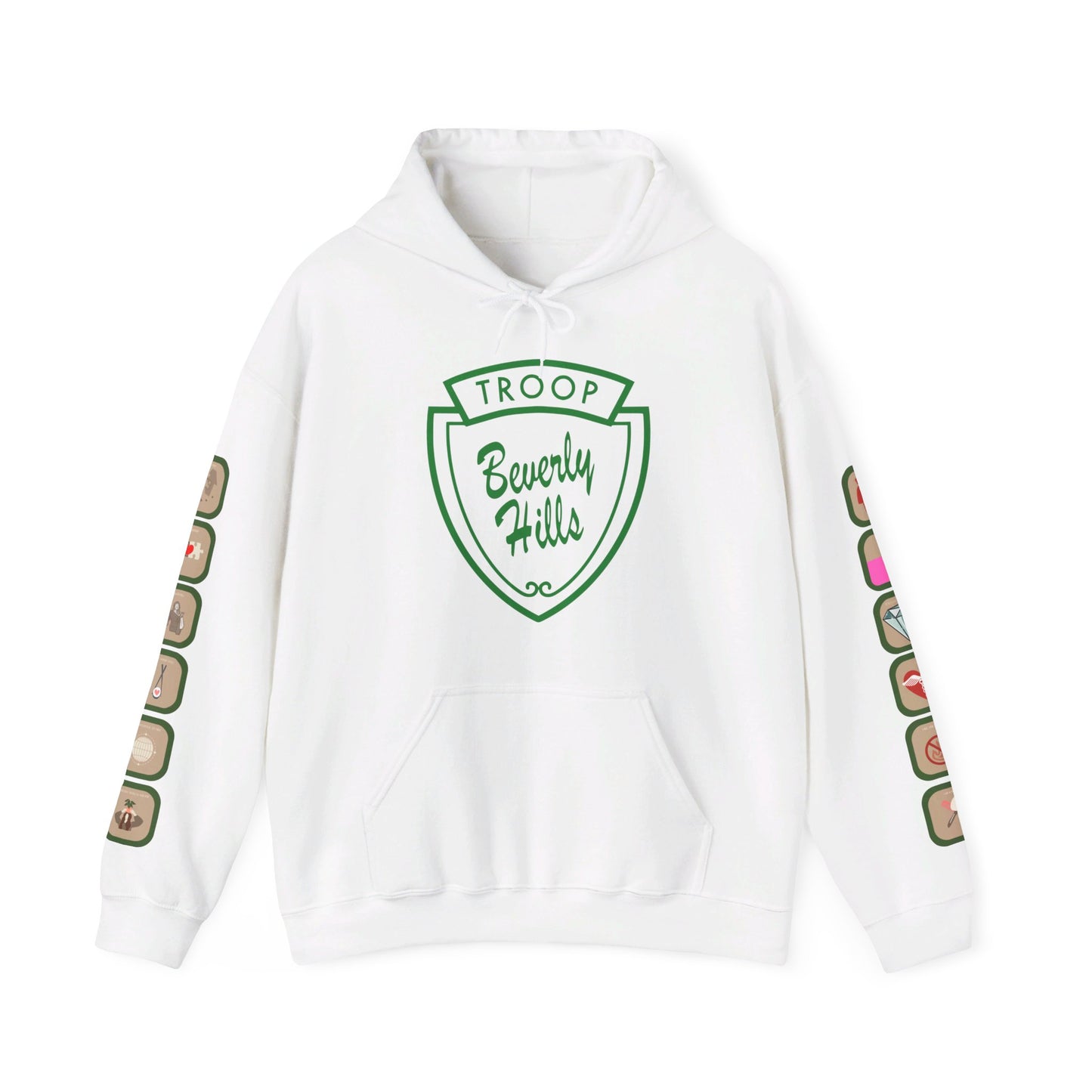 Troop Beverly Hills Quote Hoodie - Oodles of Patches