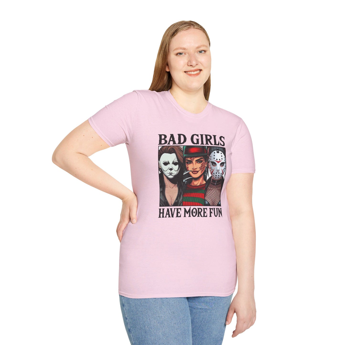 Bad Girls Have More Fun - Slasher Squad Tee