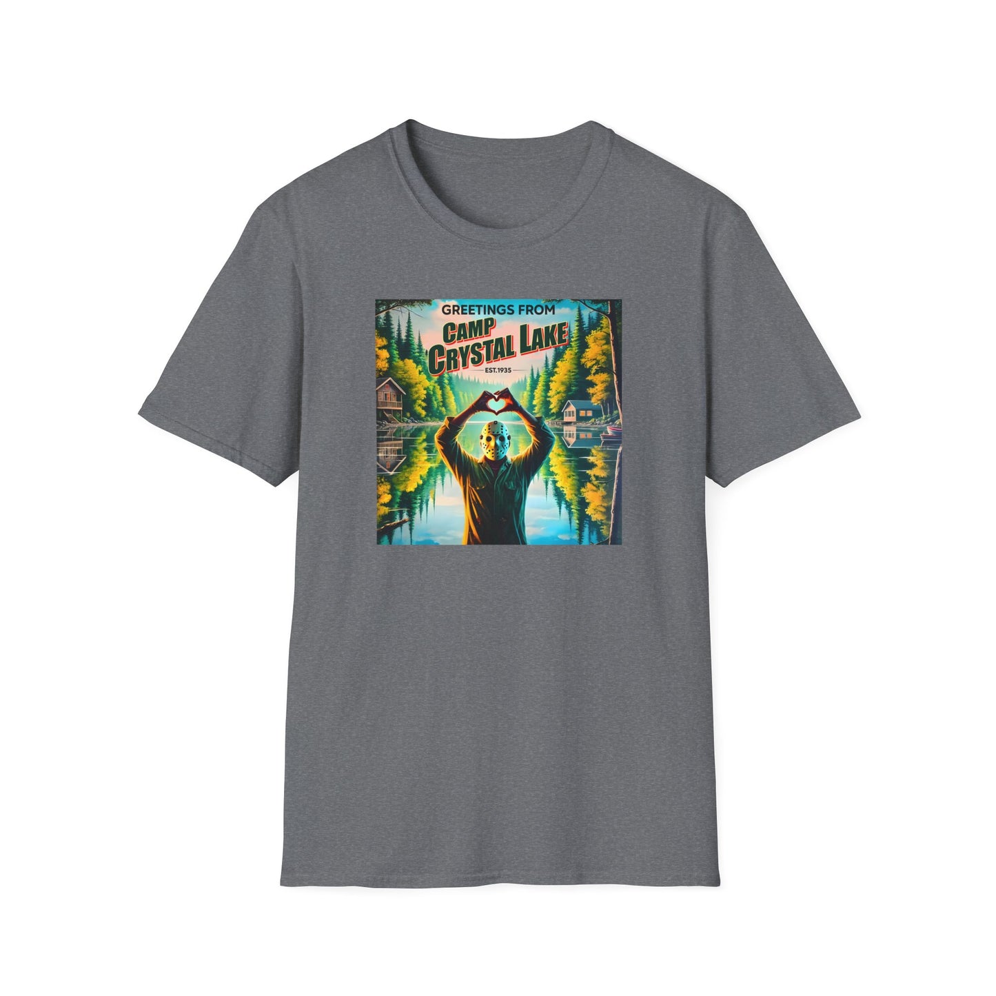 Camp Crystal Lake Greetings Tee