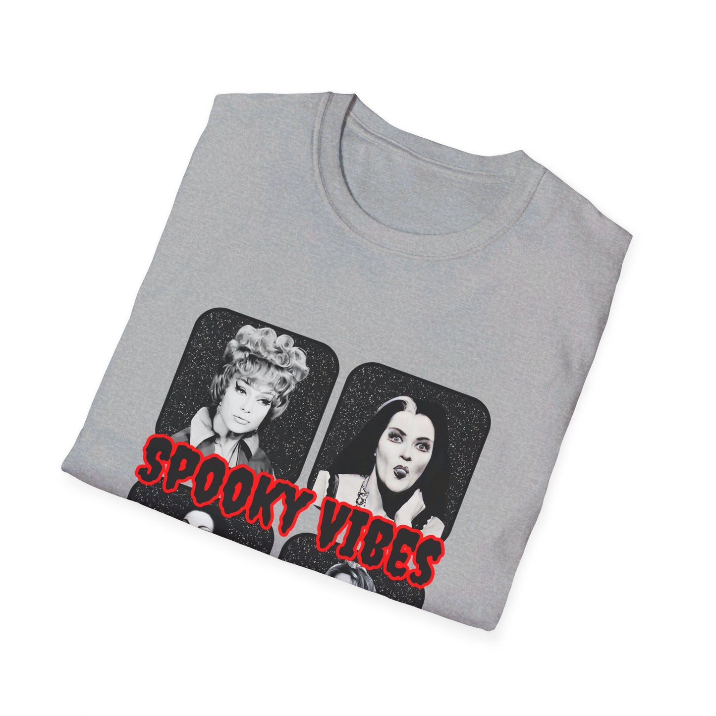 Spooky Vibes Tee - Red Font