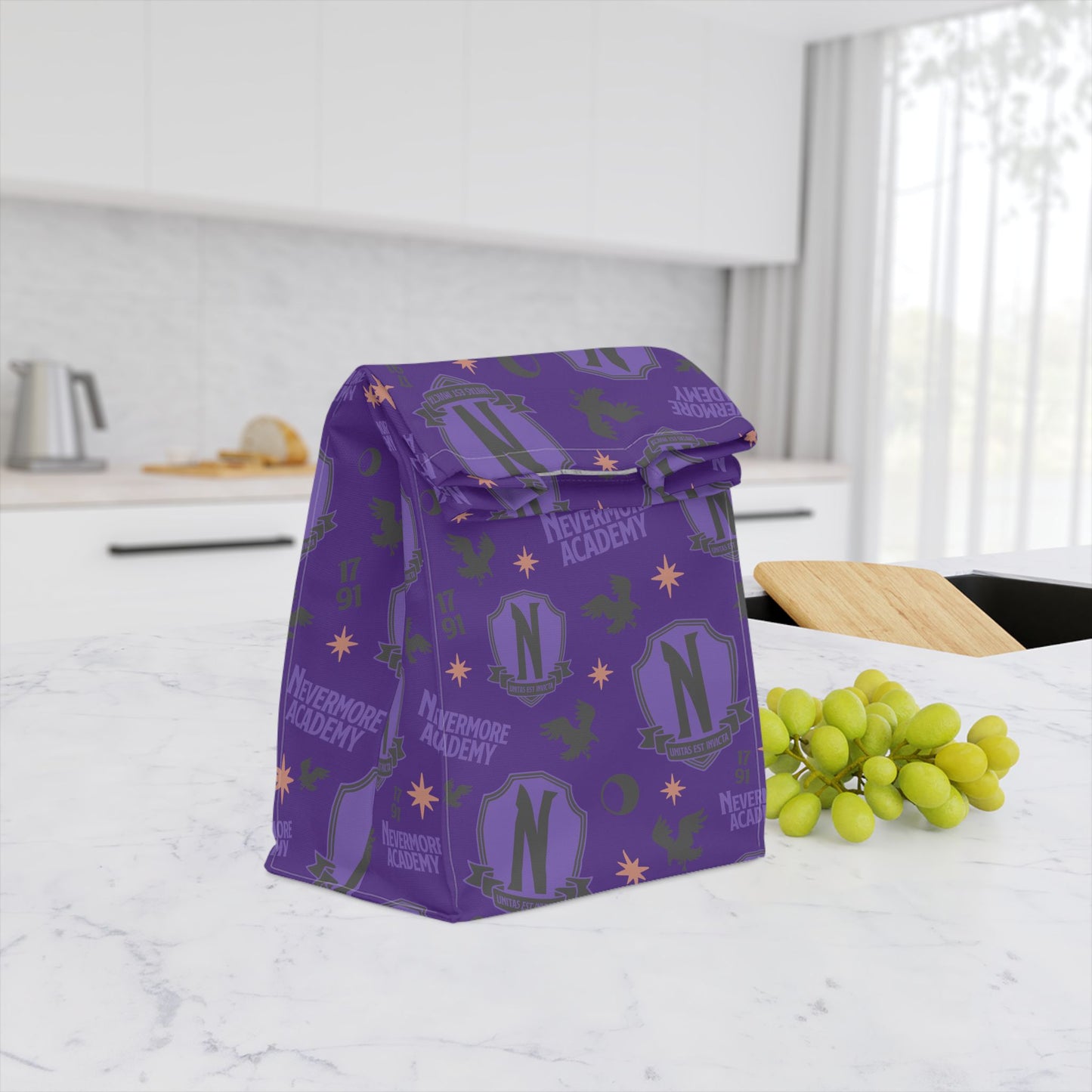 Nevermore Academy Polyester Lunch Bag