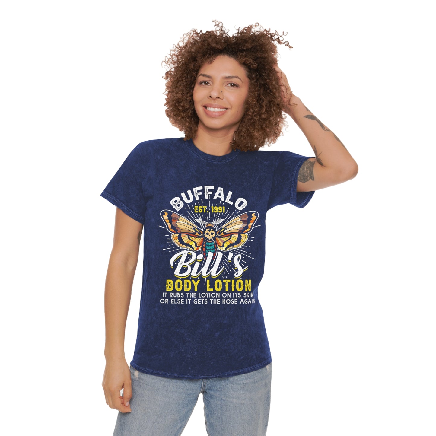 Buffalo Bill's Body Lotion Unisex Mineral Wash T-Shirt