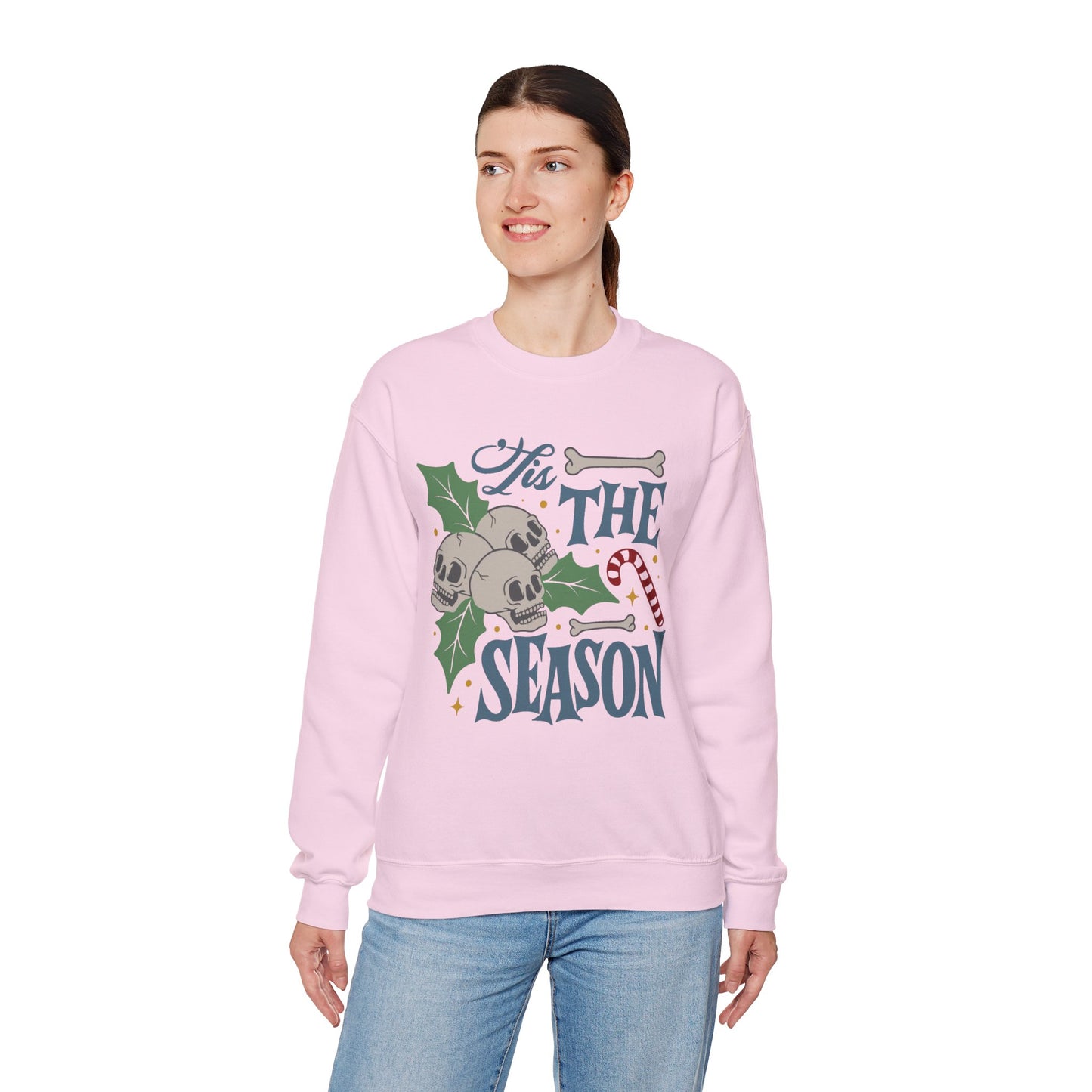 Tis the Season Skulls Sweatshirt