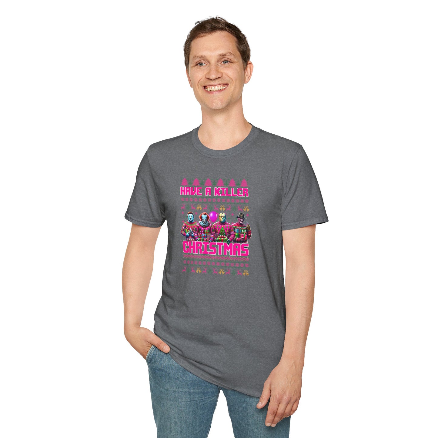 Psycho Pink Christmas Tee