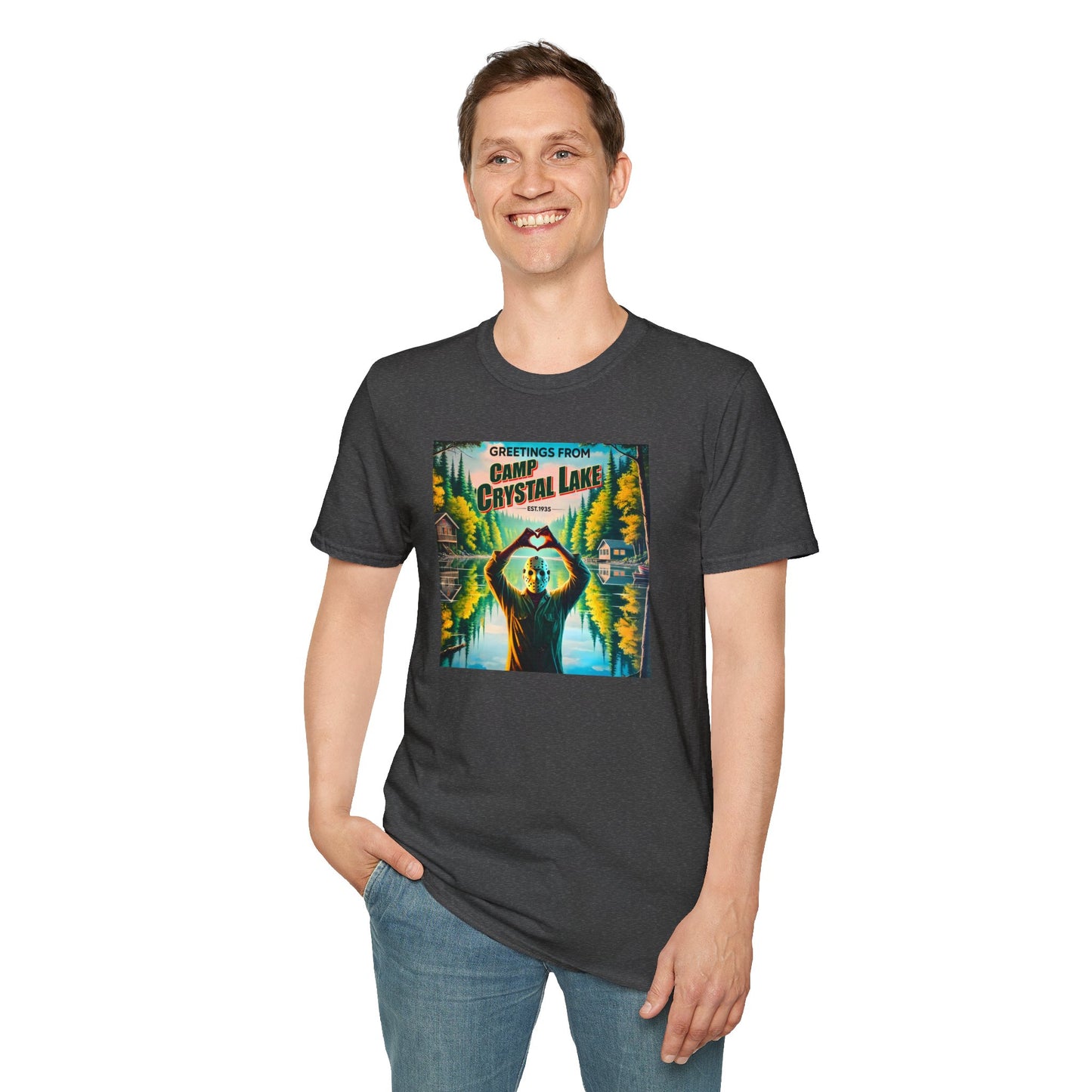 Camp Crystal Lake Greetings Tee