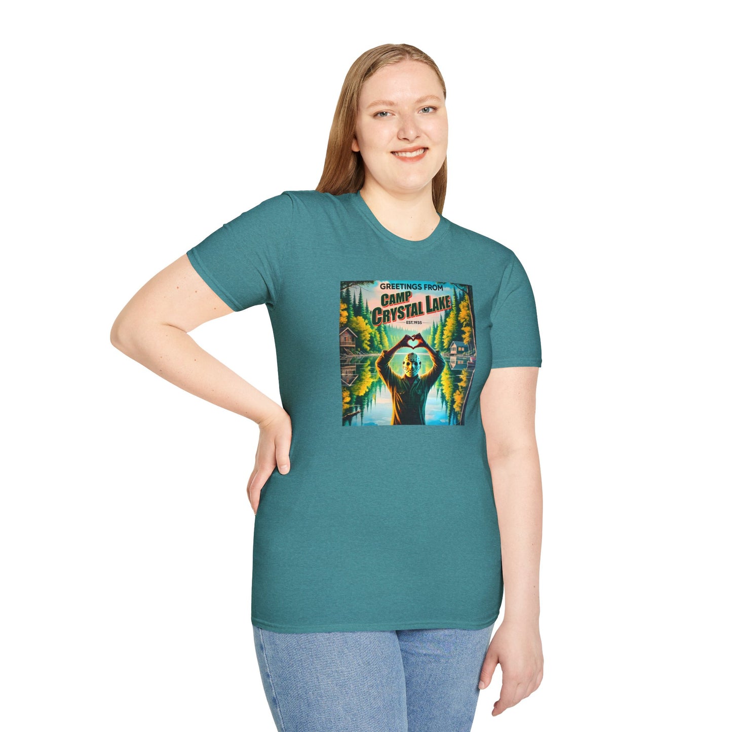 Camp Crystal Lake Greetings Tee