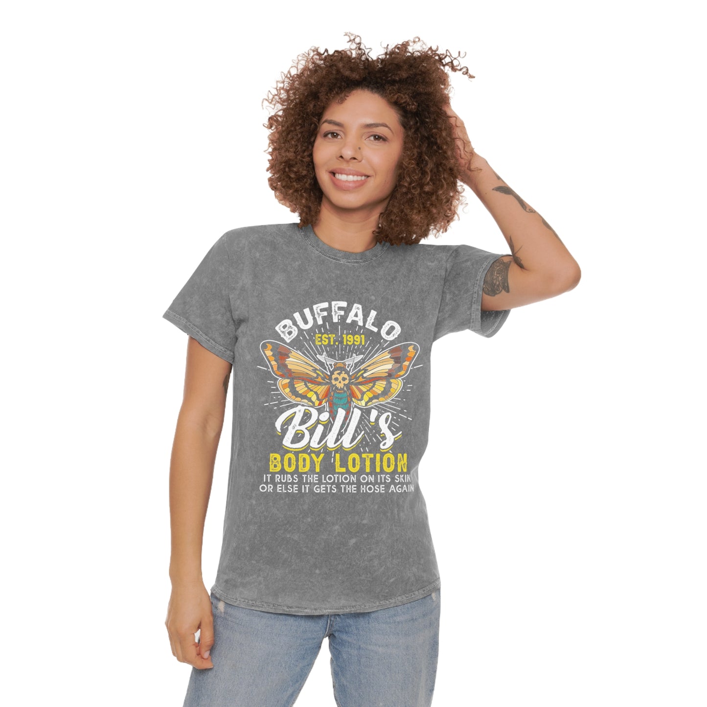 Buffalo Bill's Body Lotion Unisex Mineral Wash T-Shirt