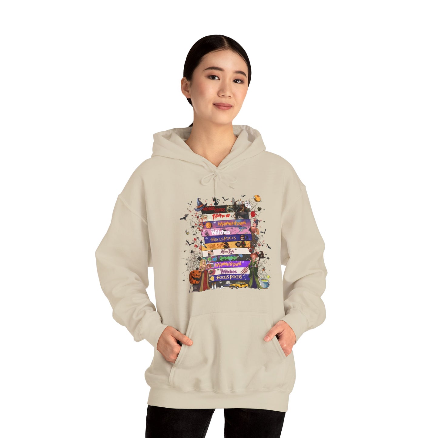 Witchy Movie Night Stack Hoodie