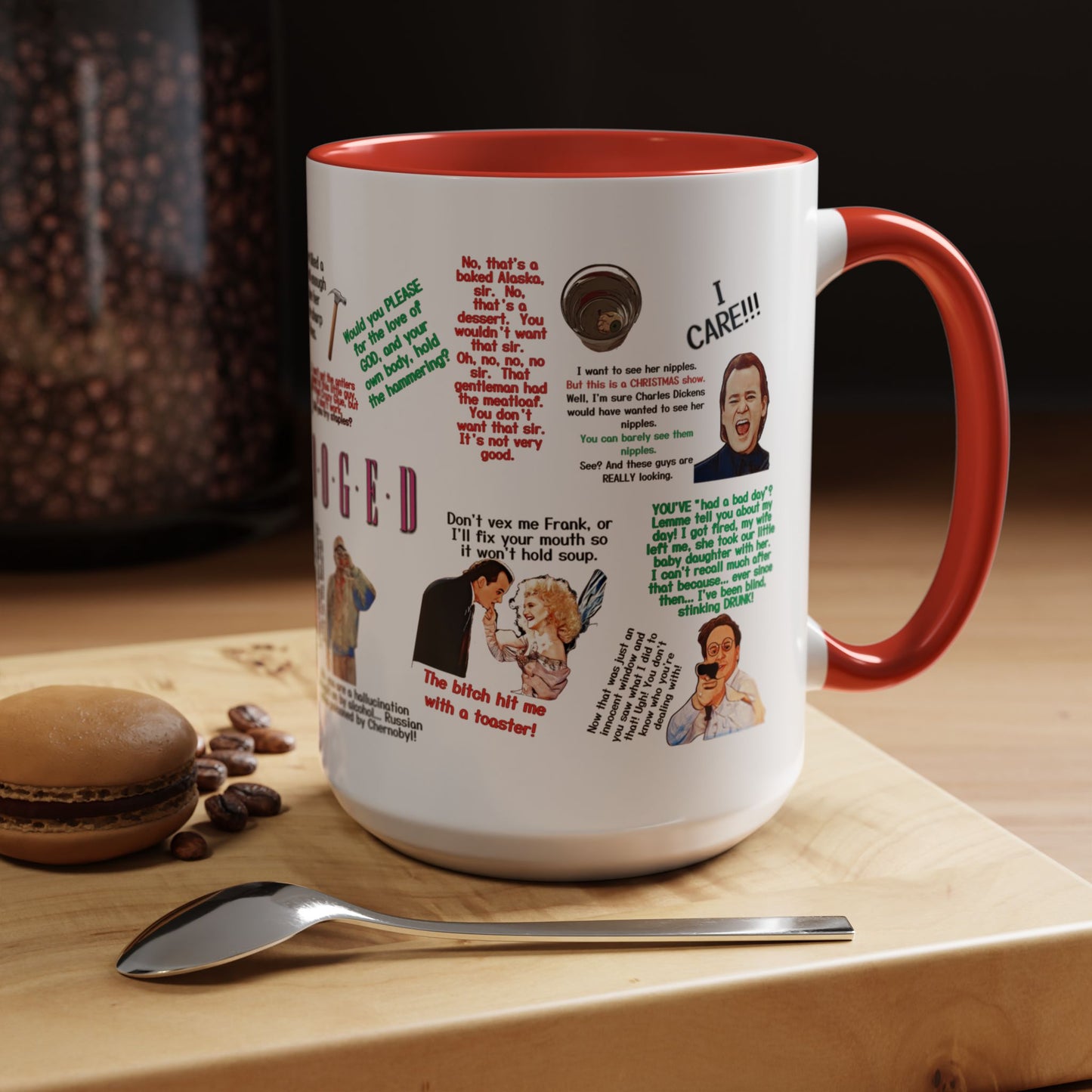 Scrooged Quotes Coffee Mug