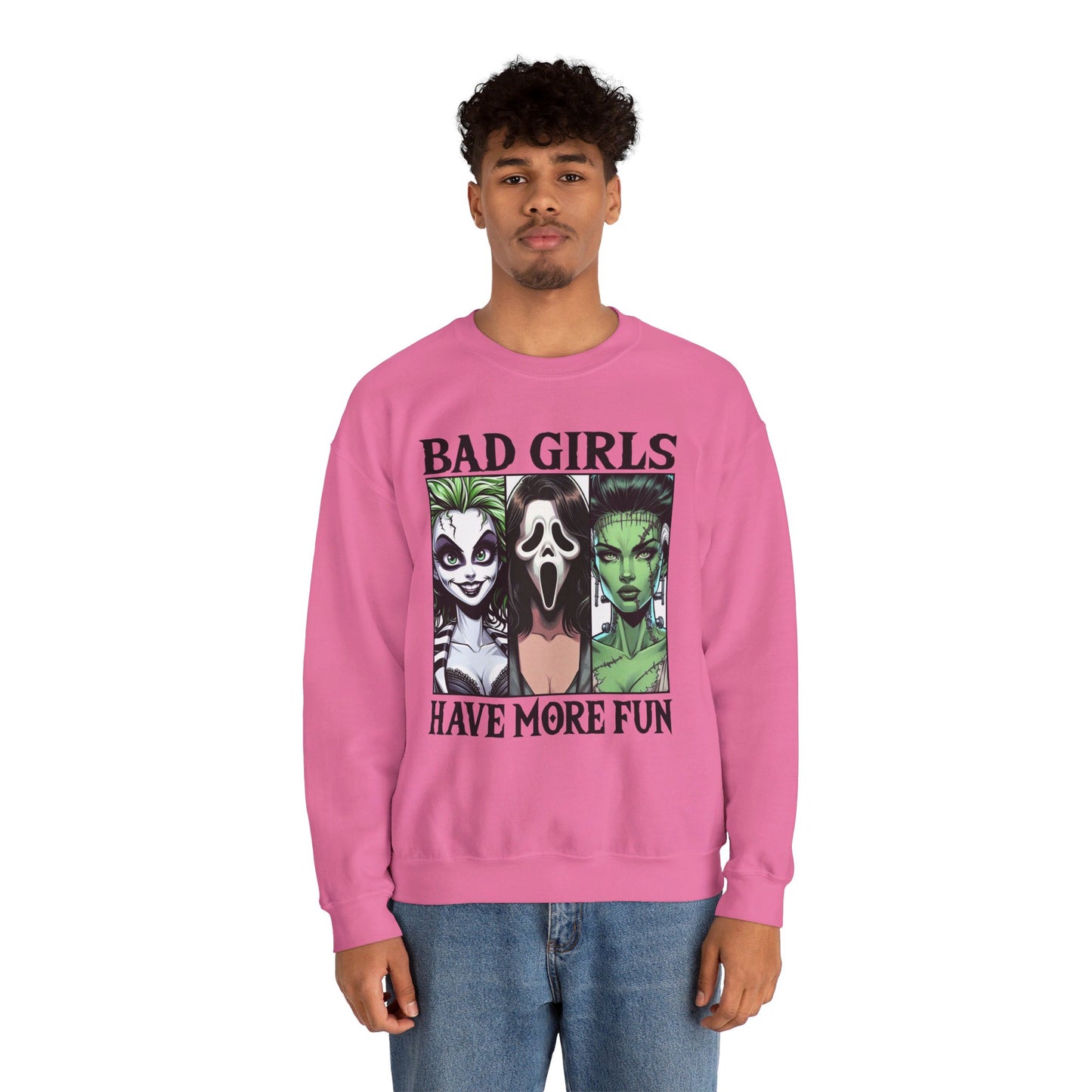 Bad Girls Have More Fun - Ghoulish Trio Pullover