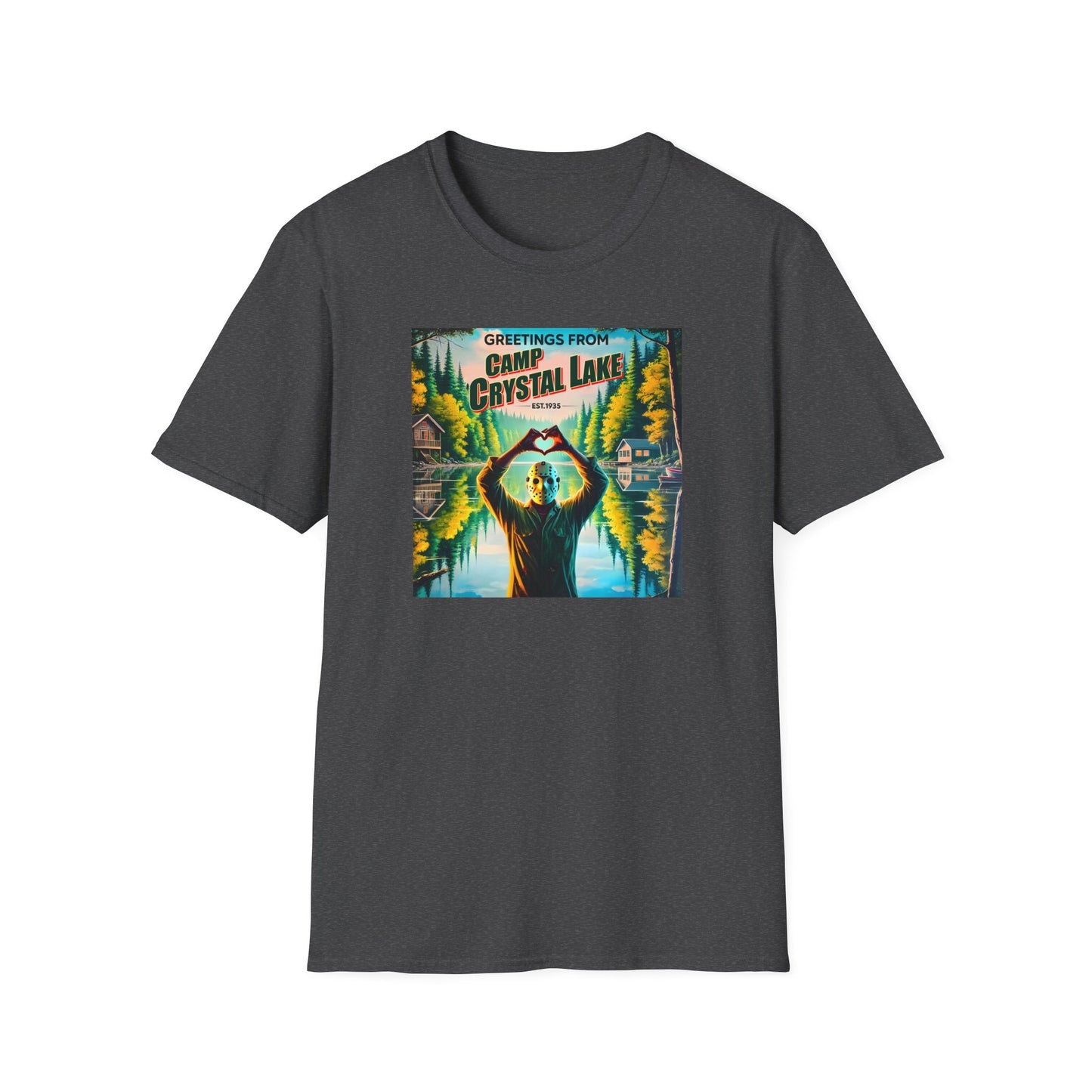 Camp Crystal Lake Greetings Tee