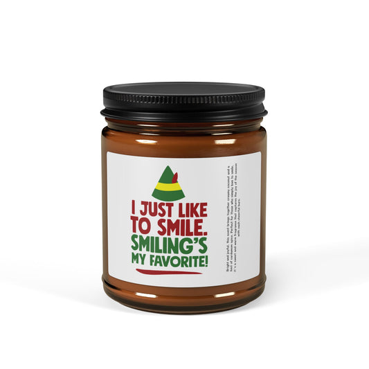 Smiling's My Favorite Scented Soy Candle