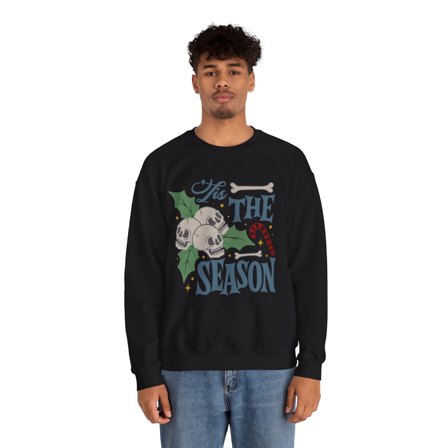 Tis the Season Skulls Sweatshirt