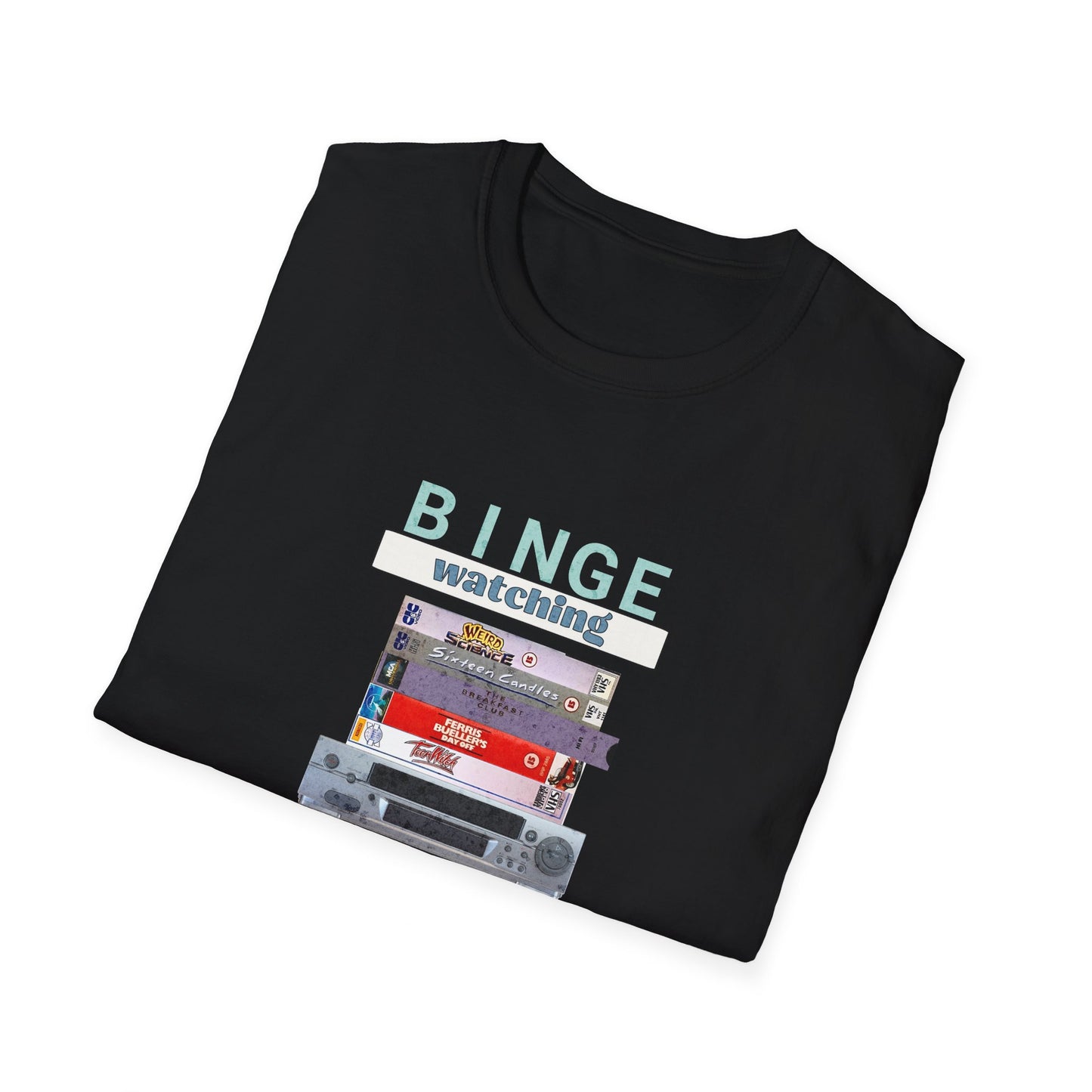 Binge Watching 80s Style Tee