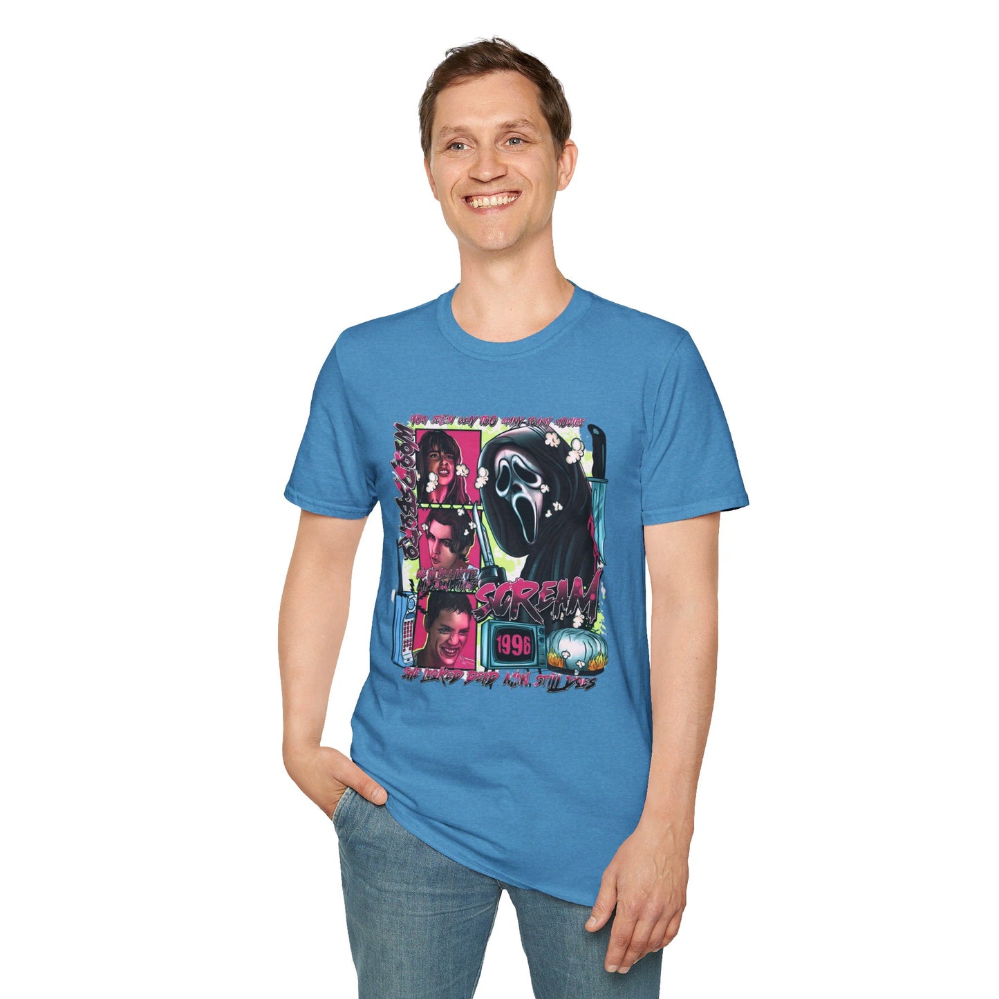 Neon Nightmare Scream Tee