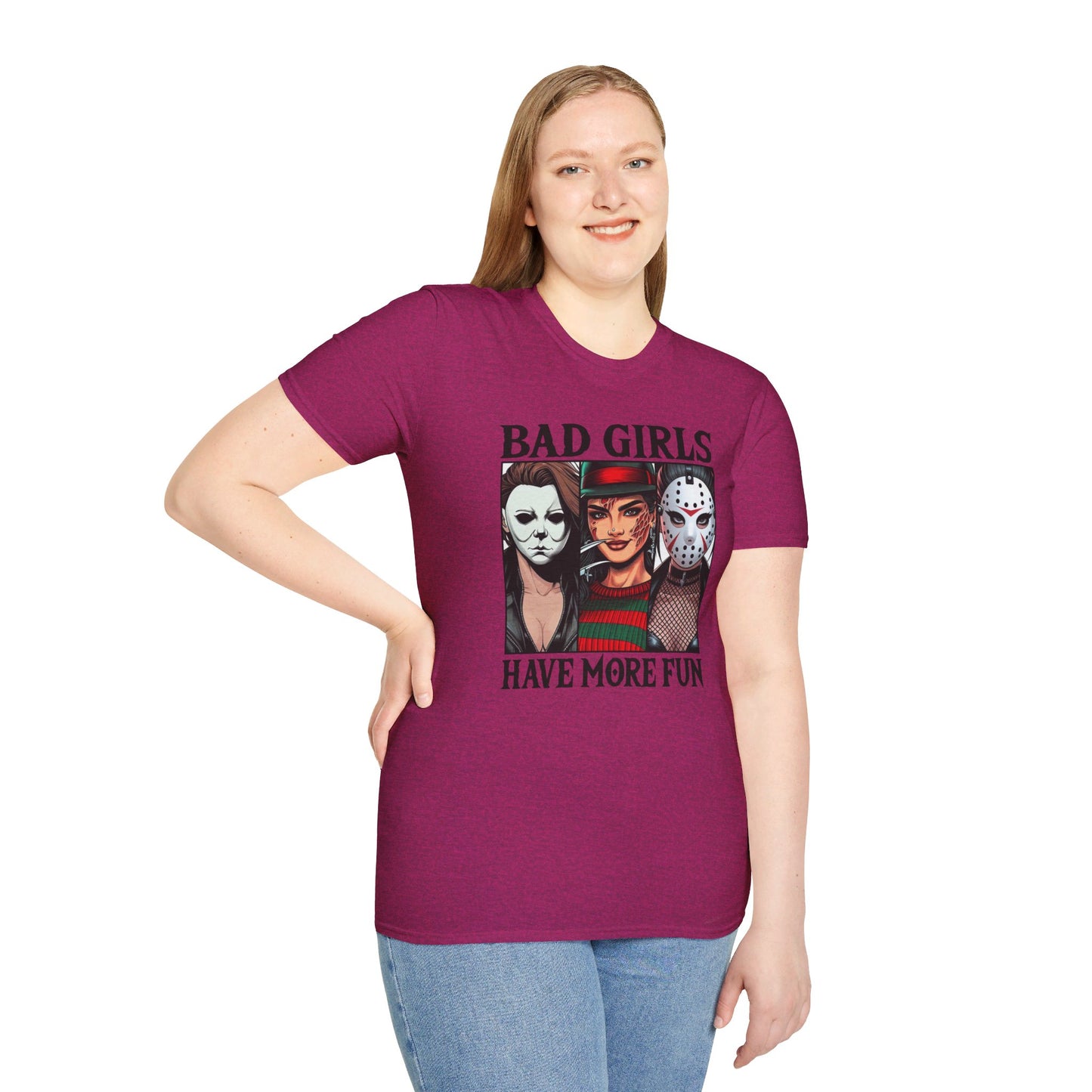 Bad Girls Have More Fun - Slasher Squad Tee