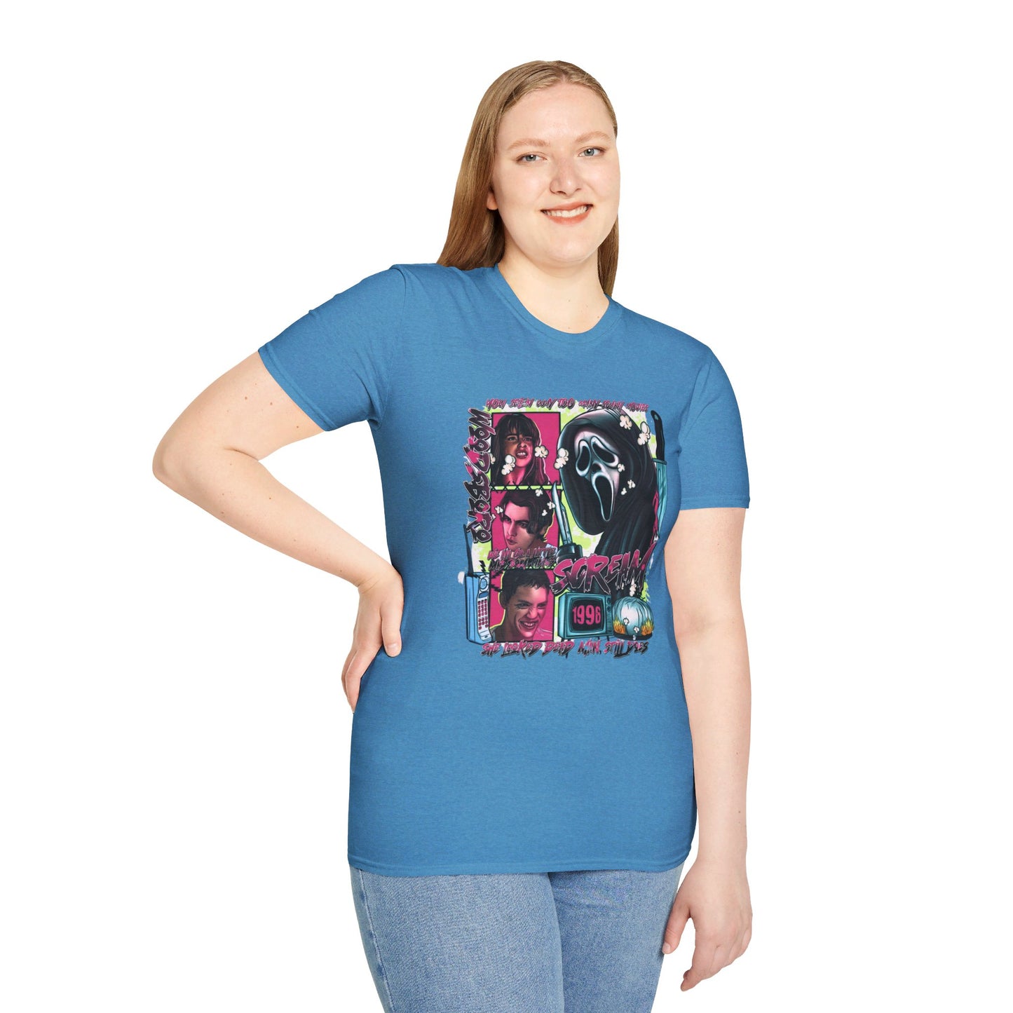 Neon Nightmare Scream Tee