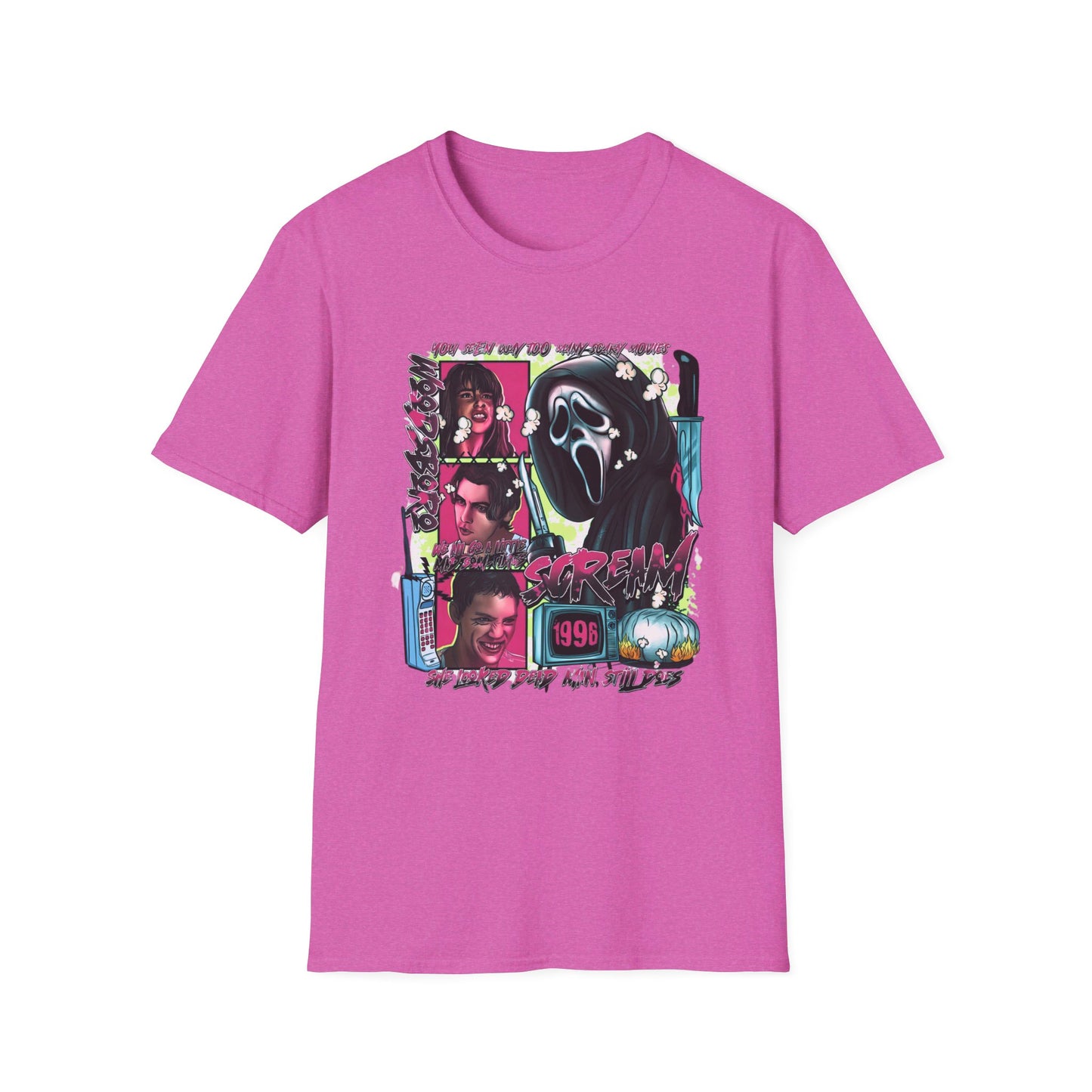 Neon Nightmare Scream Tee