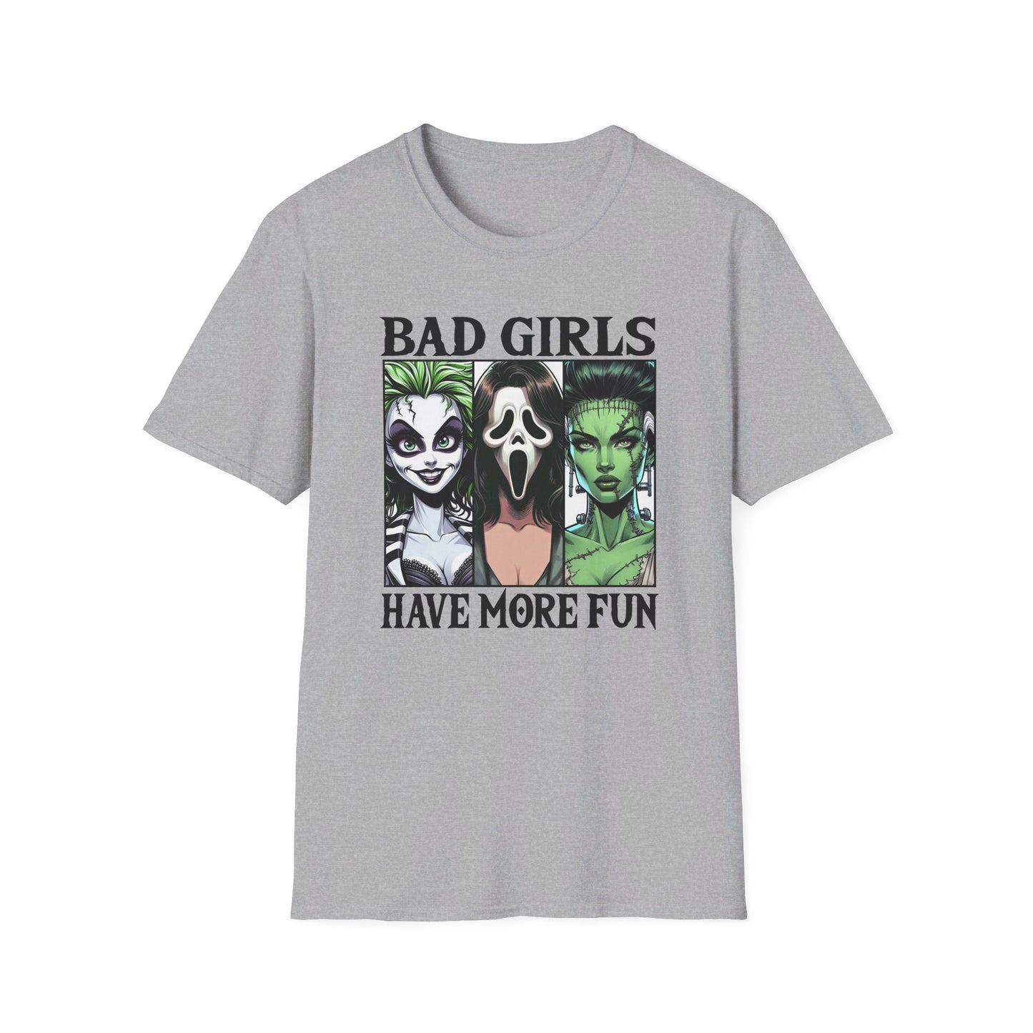 Bad Girls Have More Fun - Ghoulish Trio Tee