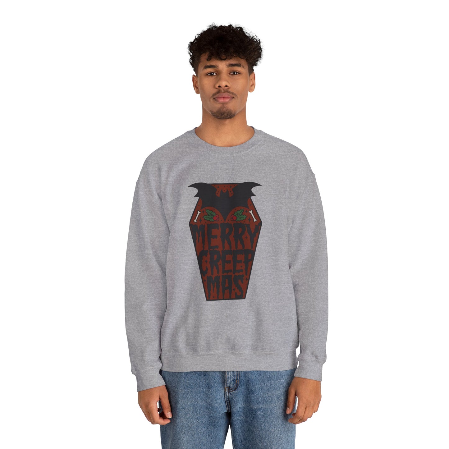 Merry Creepmas Coffin Sweatshirt