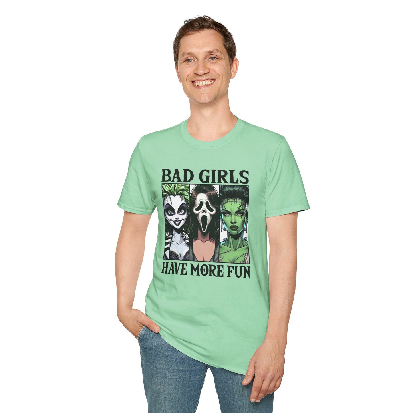 Bad Girls Have More Fun - Ghoulish Trio Tee