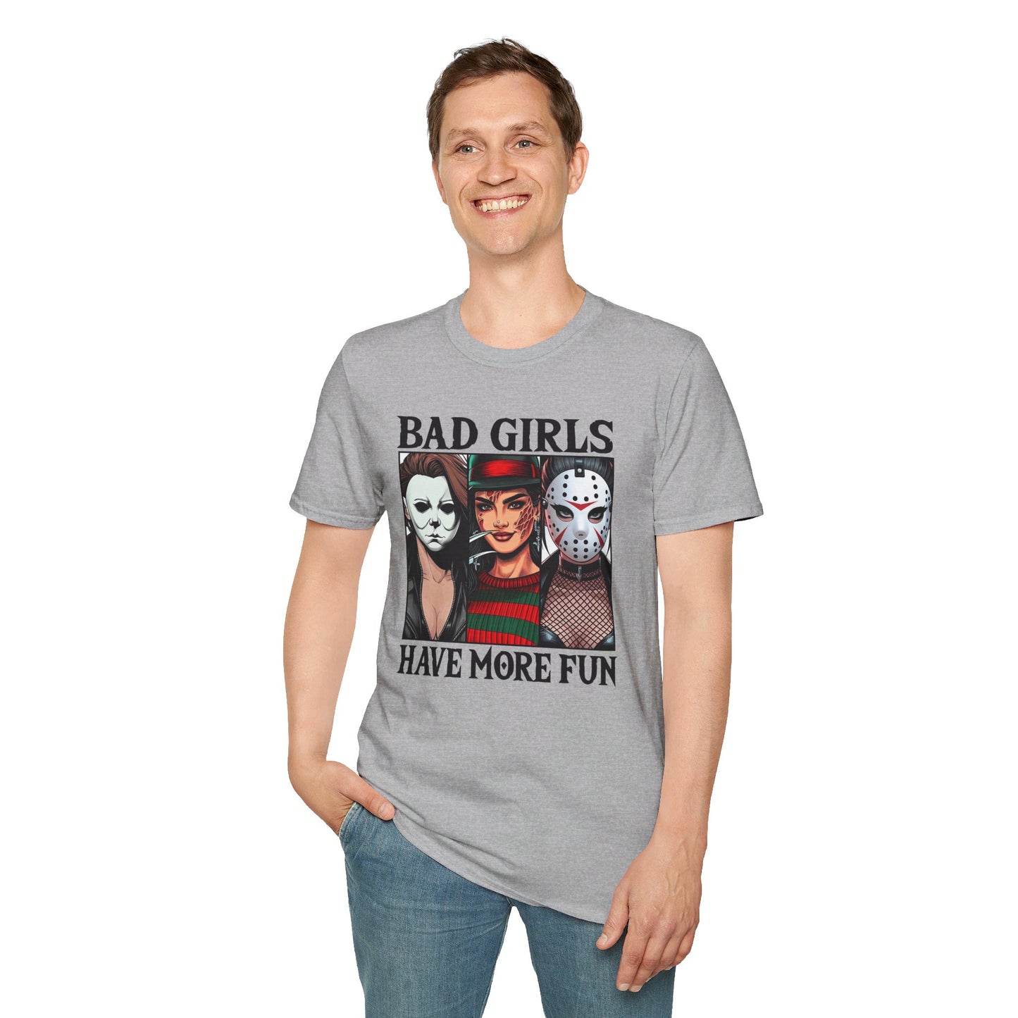 Bad Girls Have More Fun - Slasher Squad Tee