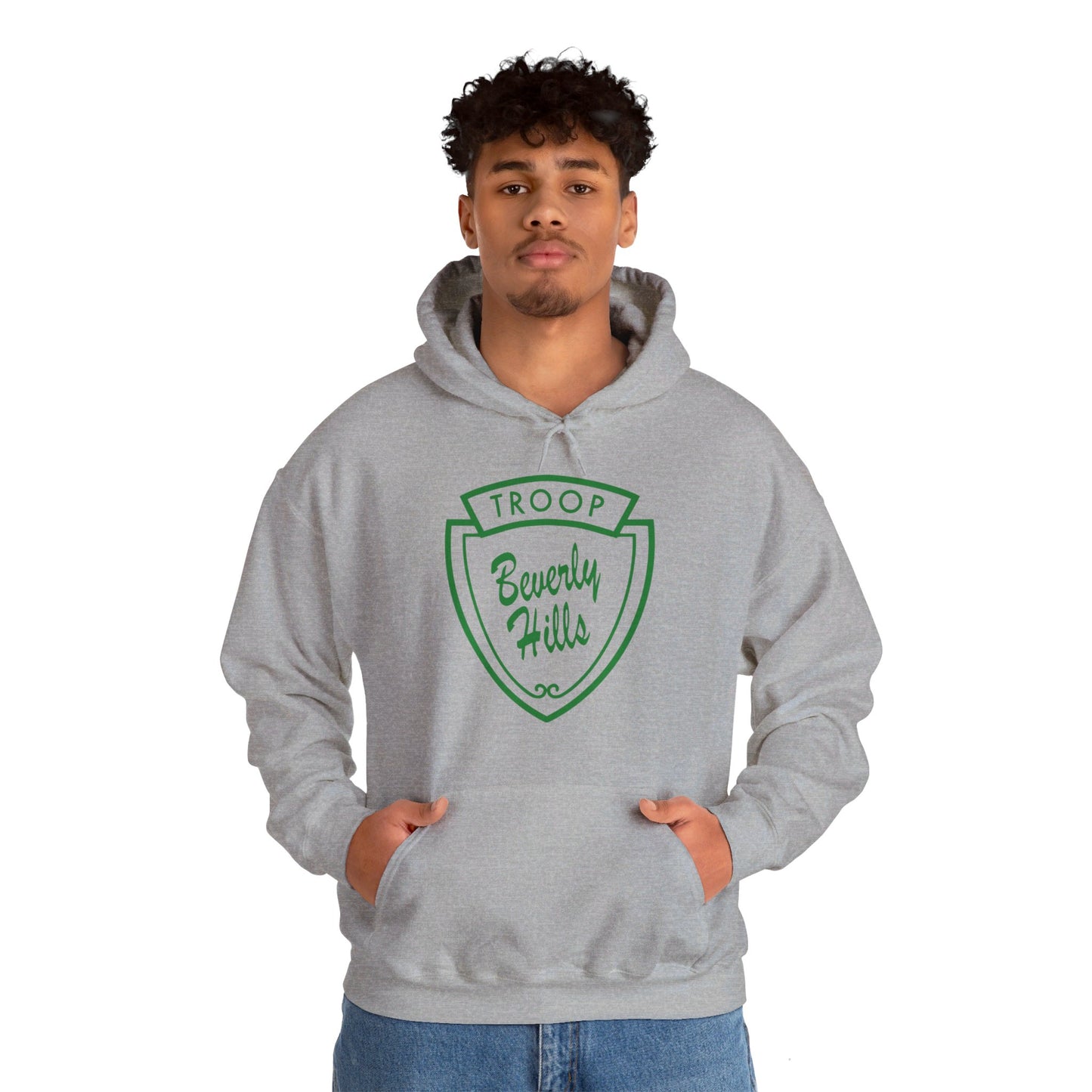 Troop Beverly Hills Logo Only Hoodie - No Stinking Patches