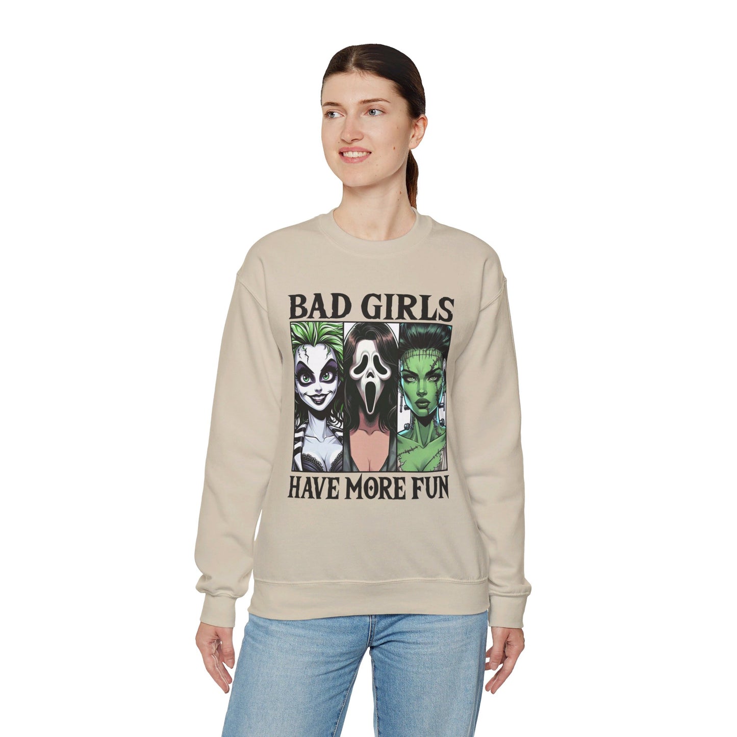 Bad Girls Have More Fun - Ghoulish Trio Pullover