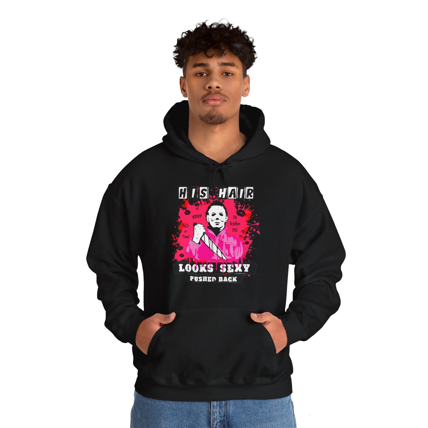 His Hair Looks Sexy Pushed Back Hoodie