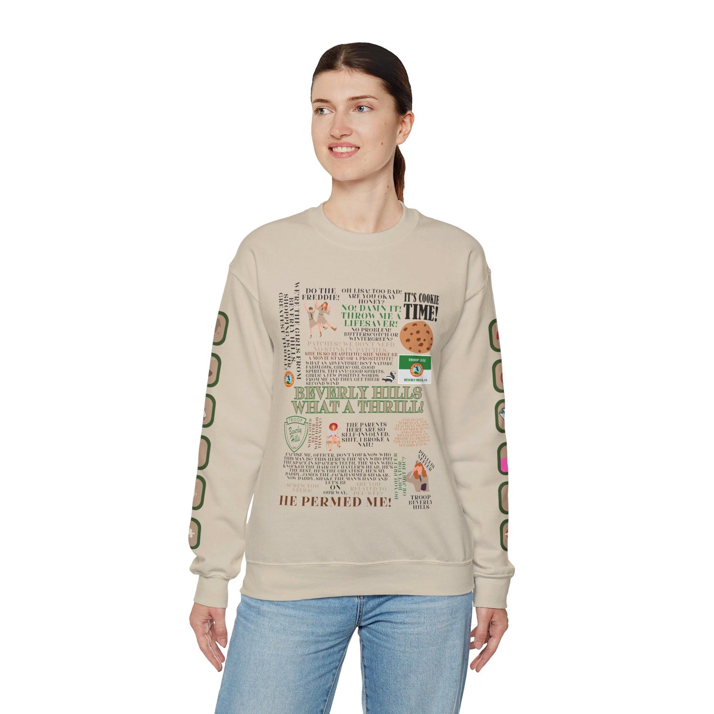 Troop Beverly Hills Quotes Only Pullover - Oodles of Patches