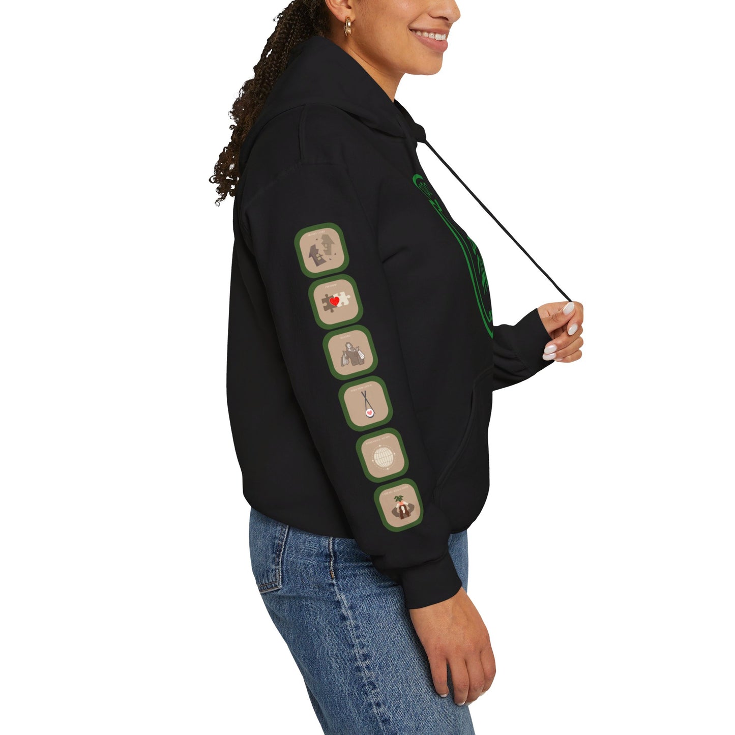 Troop Beverly Hills Logo Only Hoodie - Oodles of Patches