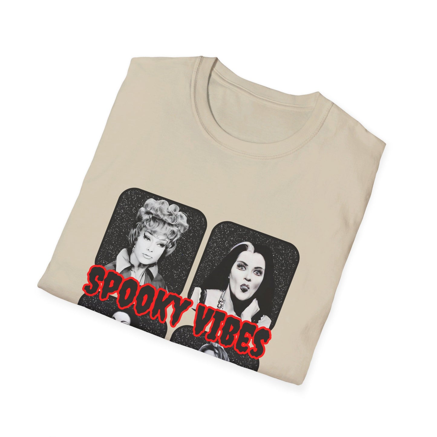 Spooky Vibes Tee - Red Font