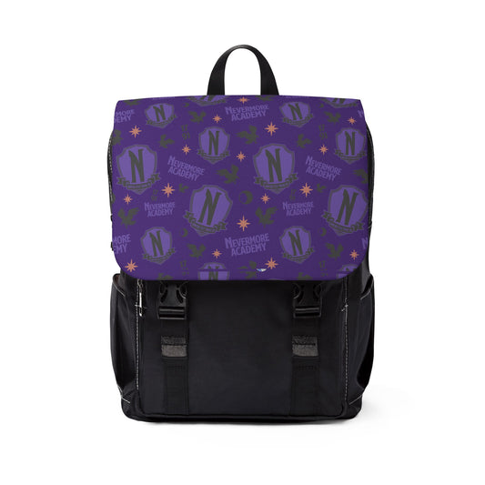 Nevermore Academy Casual Shoulder Backpack