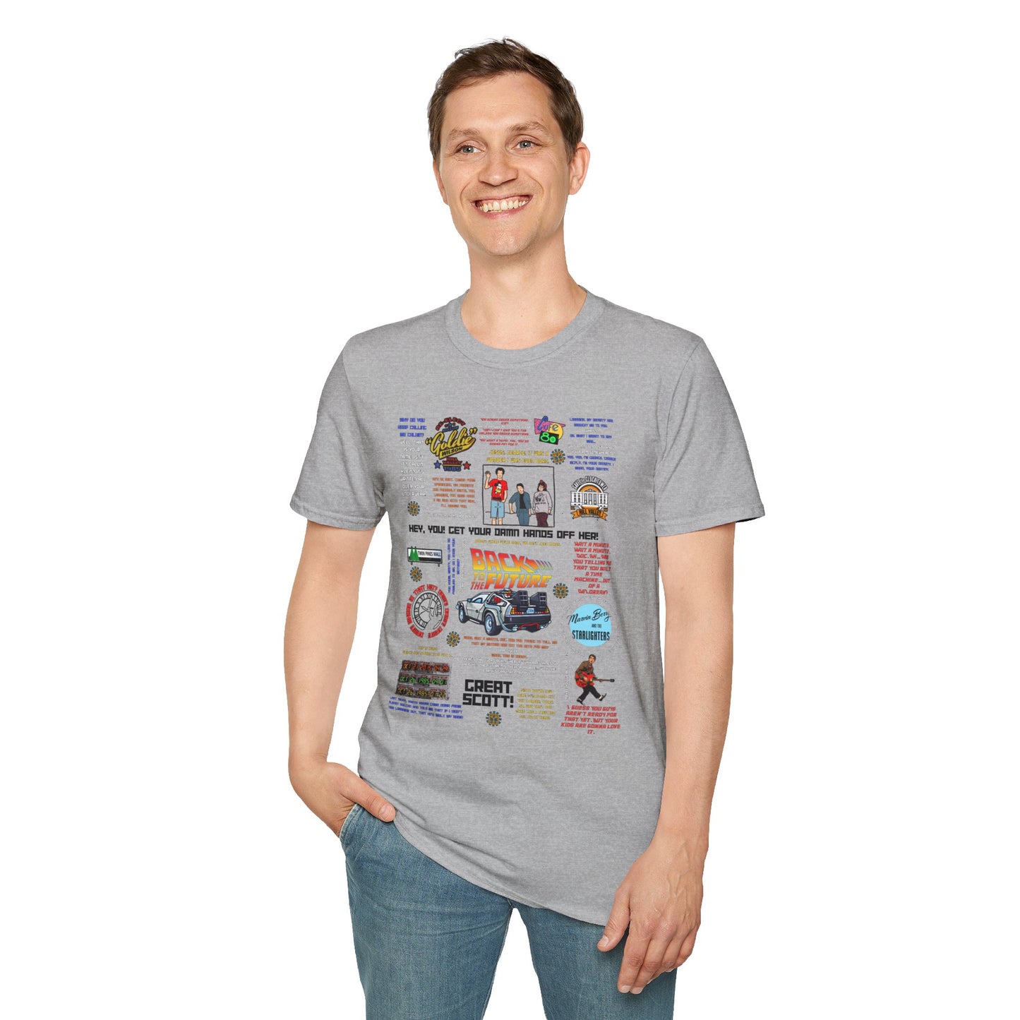 Back To The Future Quotes Tee