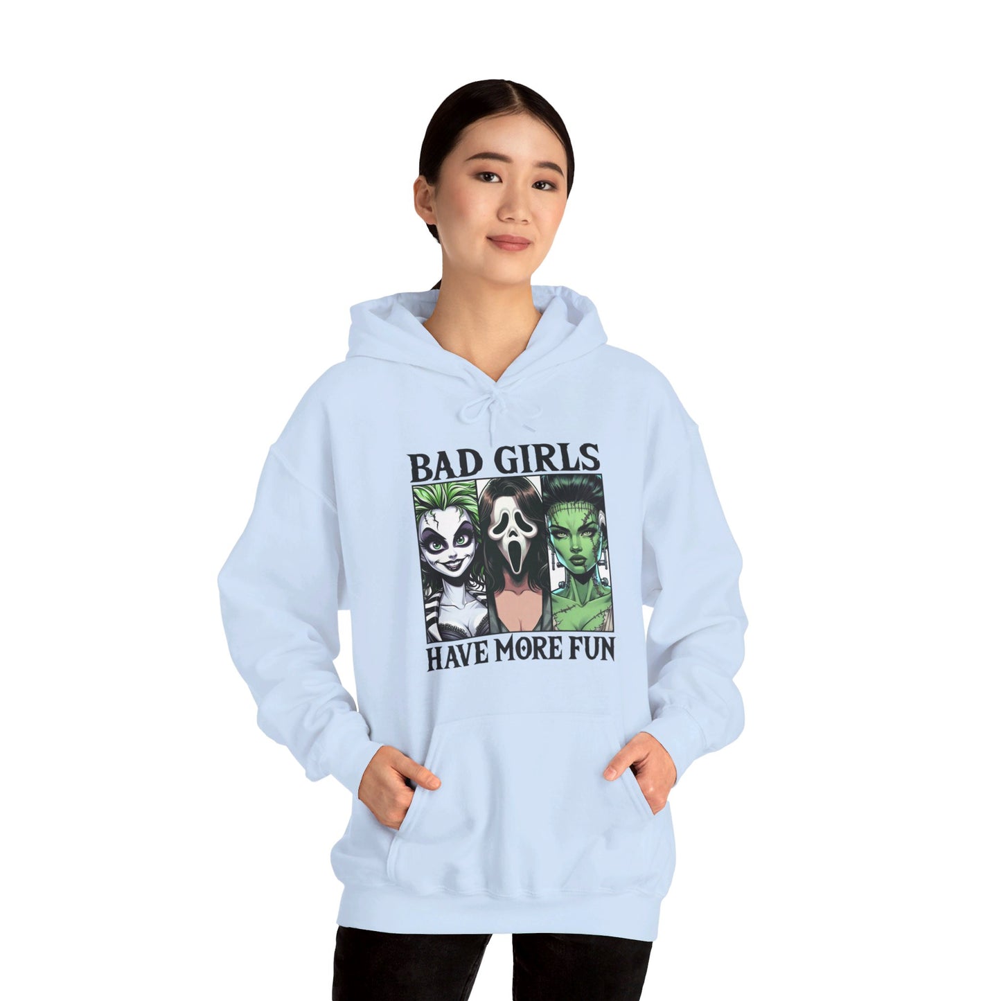 Bad Girls Have More Fun - Ghoulish Trio Hoodie