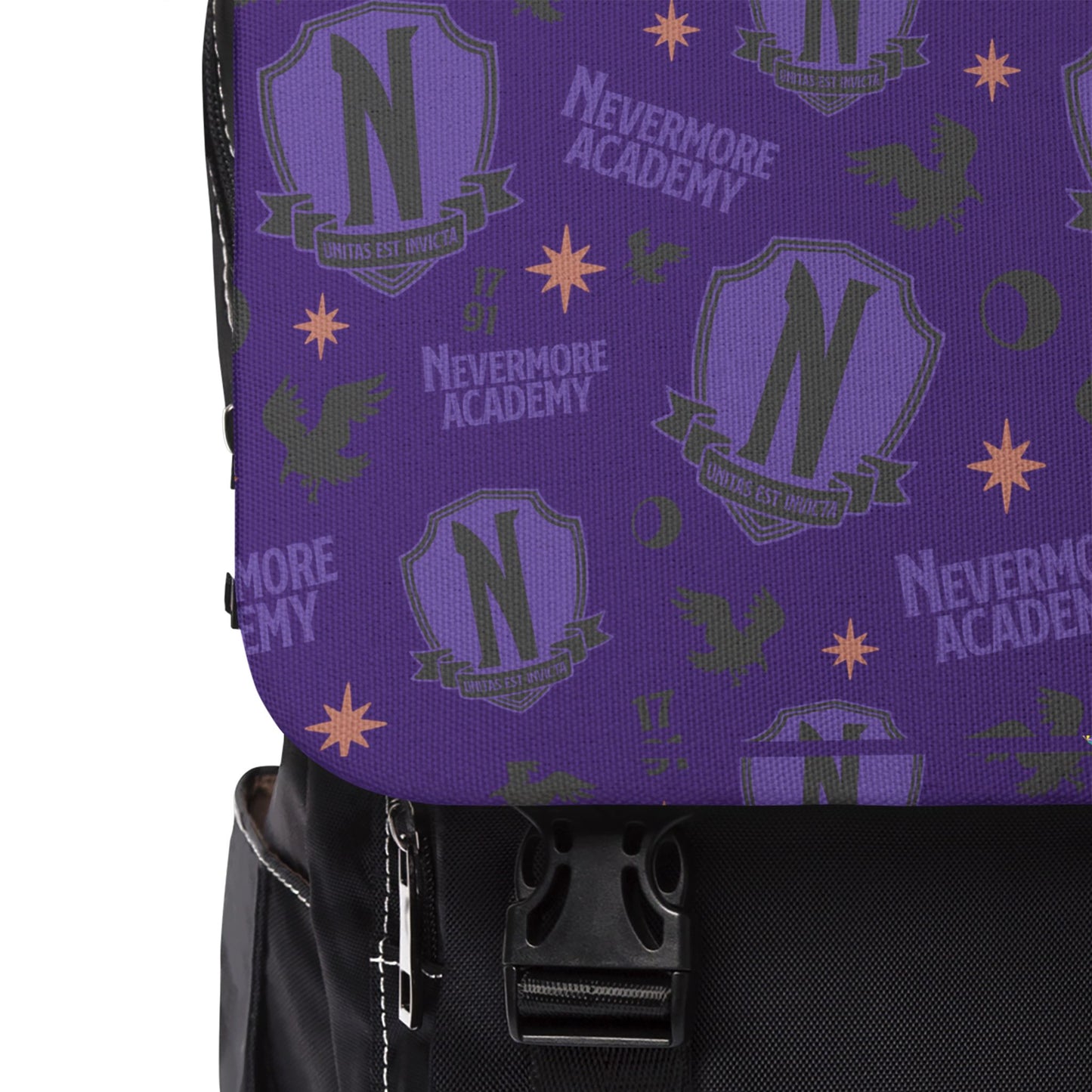 Nevermore Academy Casual Shoulder Backpack