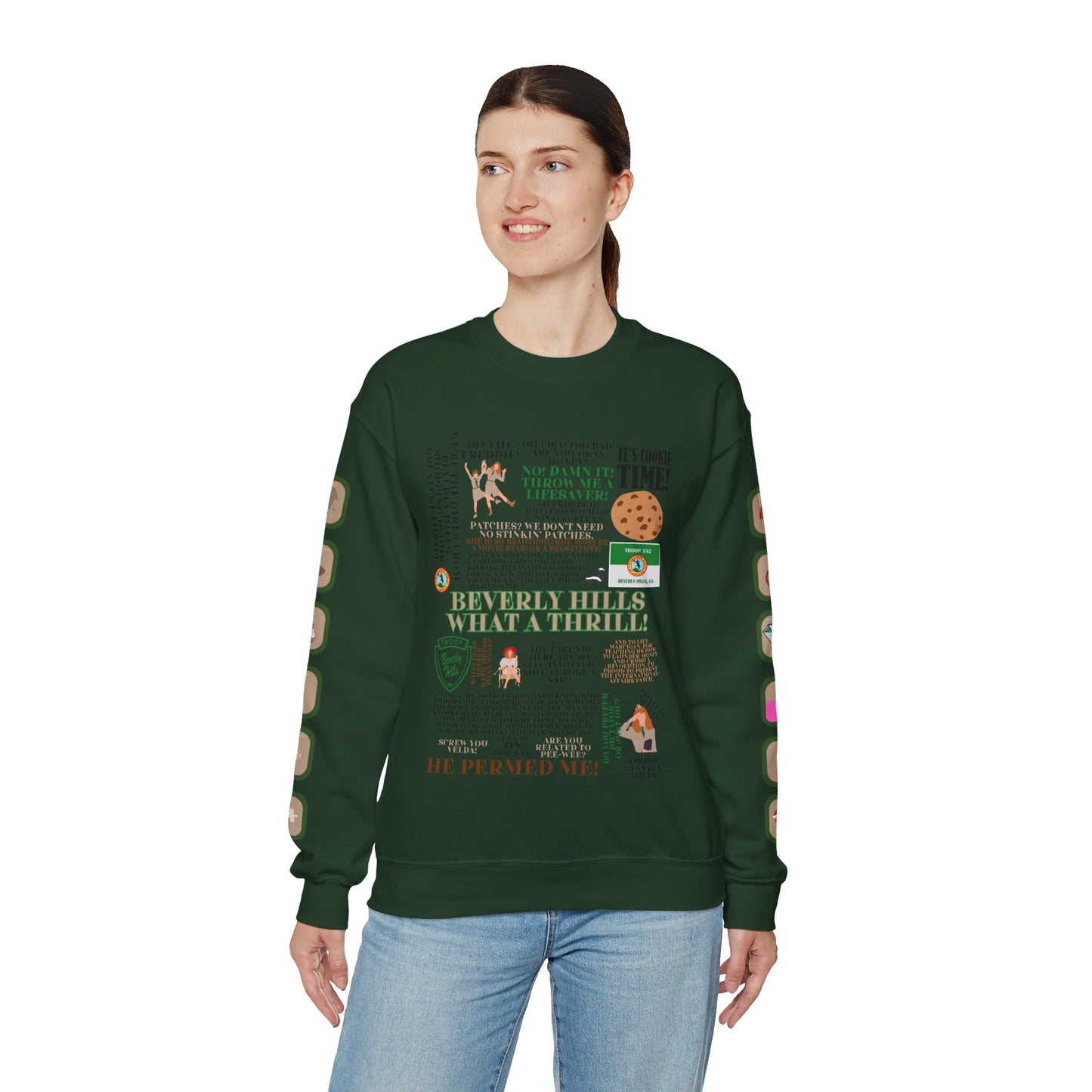 Troop Beverly Hills Quotes Only Pullover - Oodles of Patches