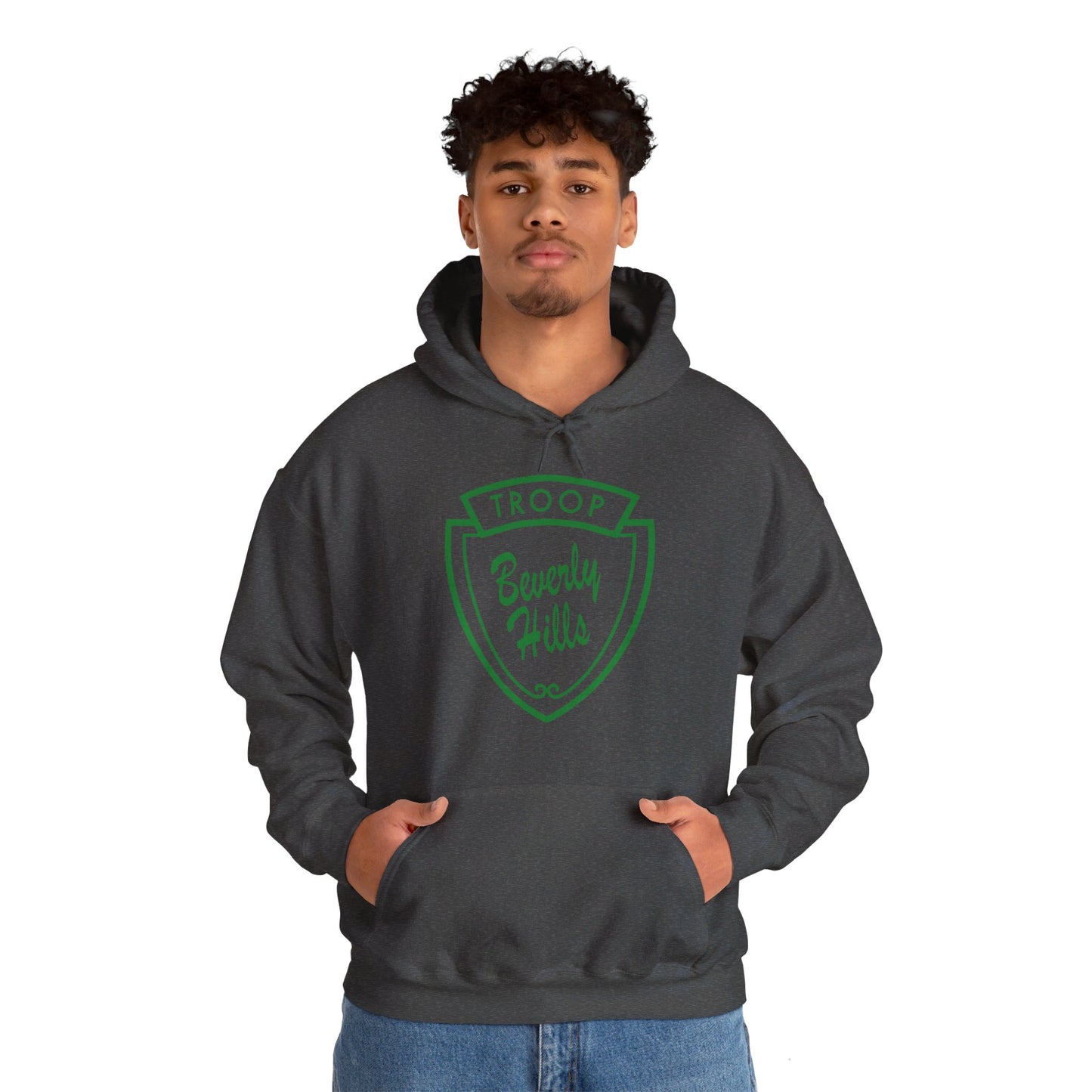 Troop Beverly Hills Logo Only Hoodie - No Stinking Patches