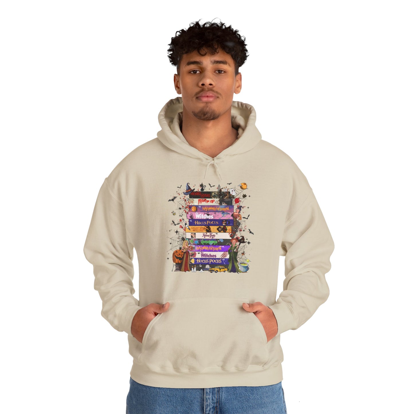 Witchy Movie Night Stack Hoodie