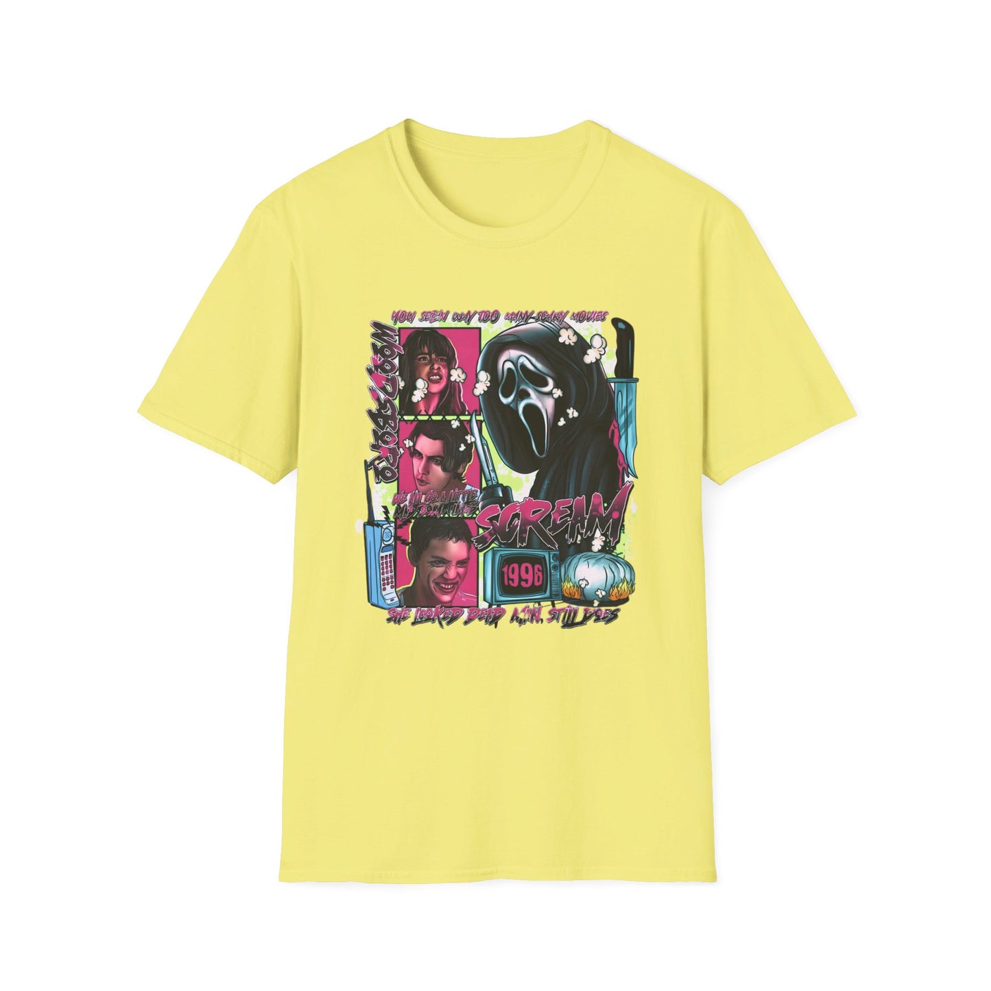 Neon Nightmare Scream Tee