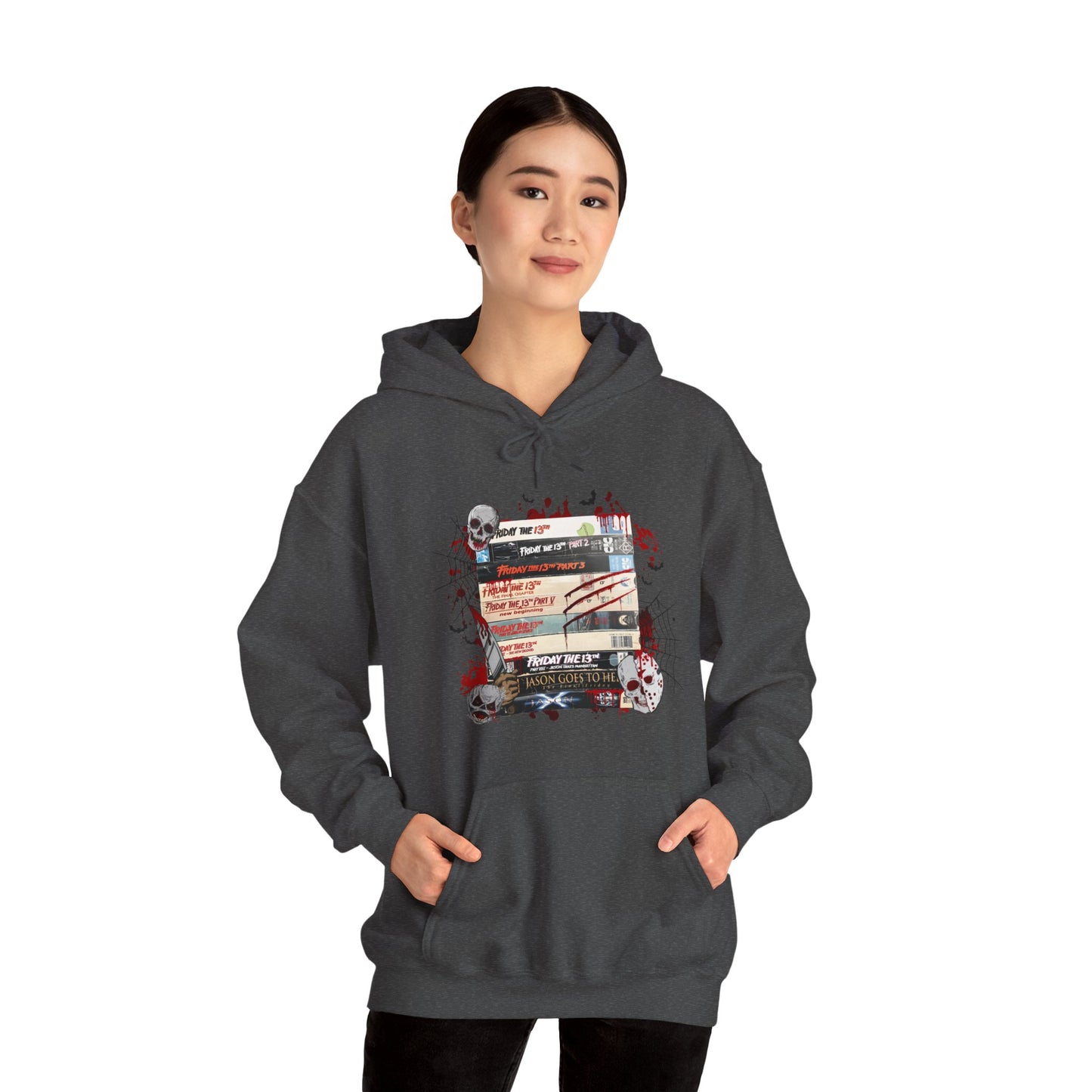 Classic Jason Movie Stack Hoodie