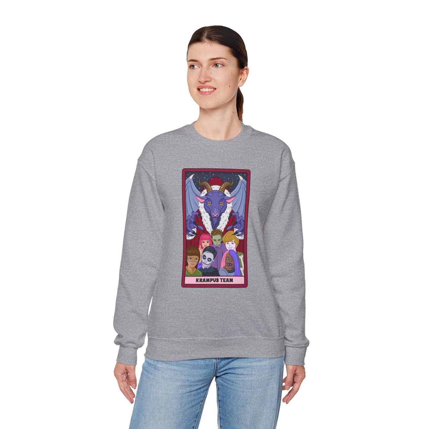 Krampus Team: Spooky Holiday Pullover