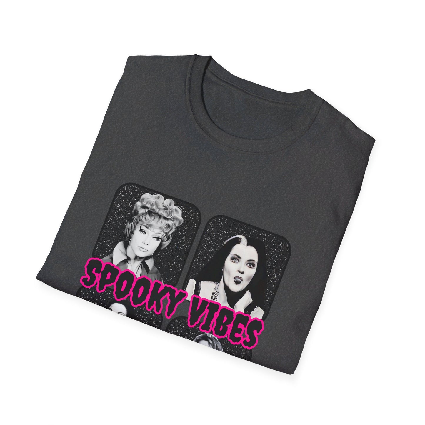 Spooky Vibes Tee - Pink Font