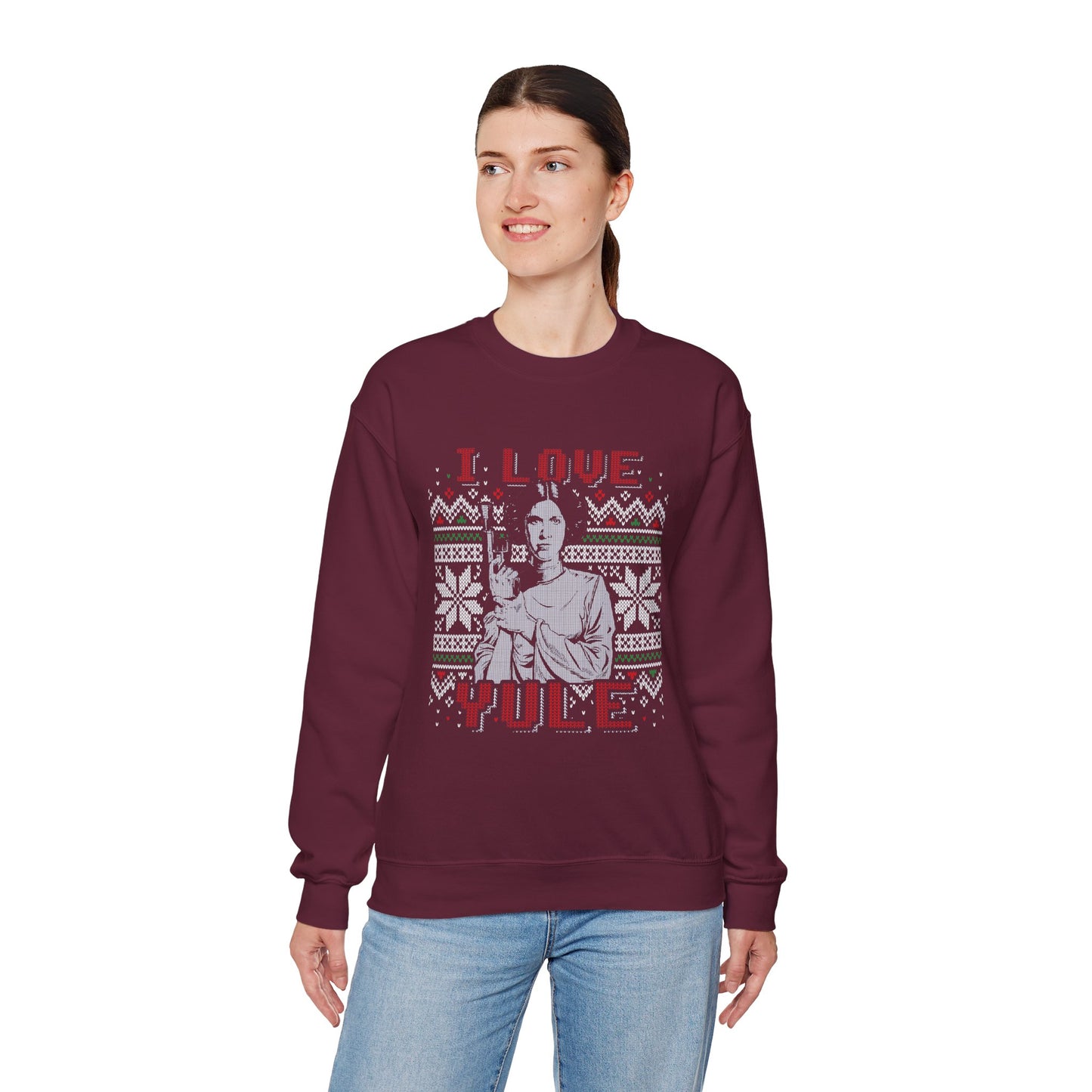 Yule Love Leia Pullover