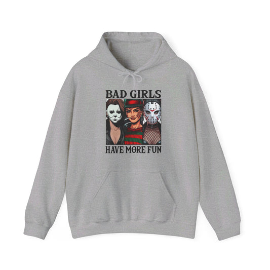 Bad Girls Have More Fun - Slasher Squad Hoodie