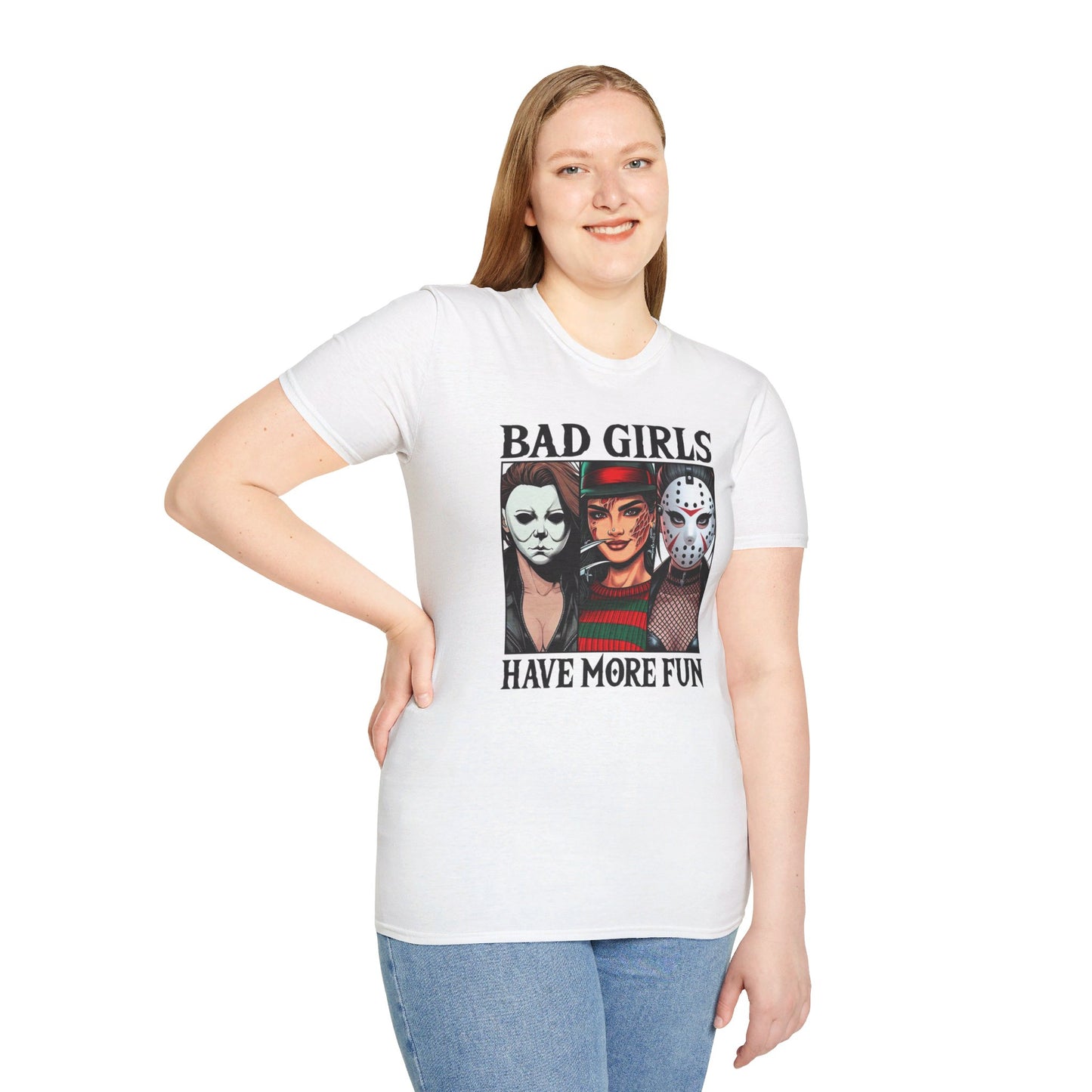 Bad Girls Have More Fun - Slasher Squad Tee