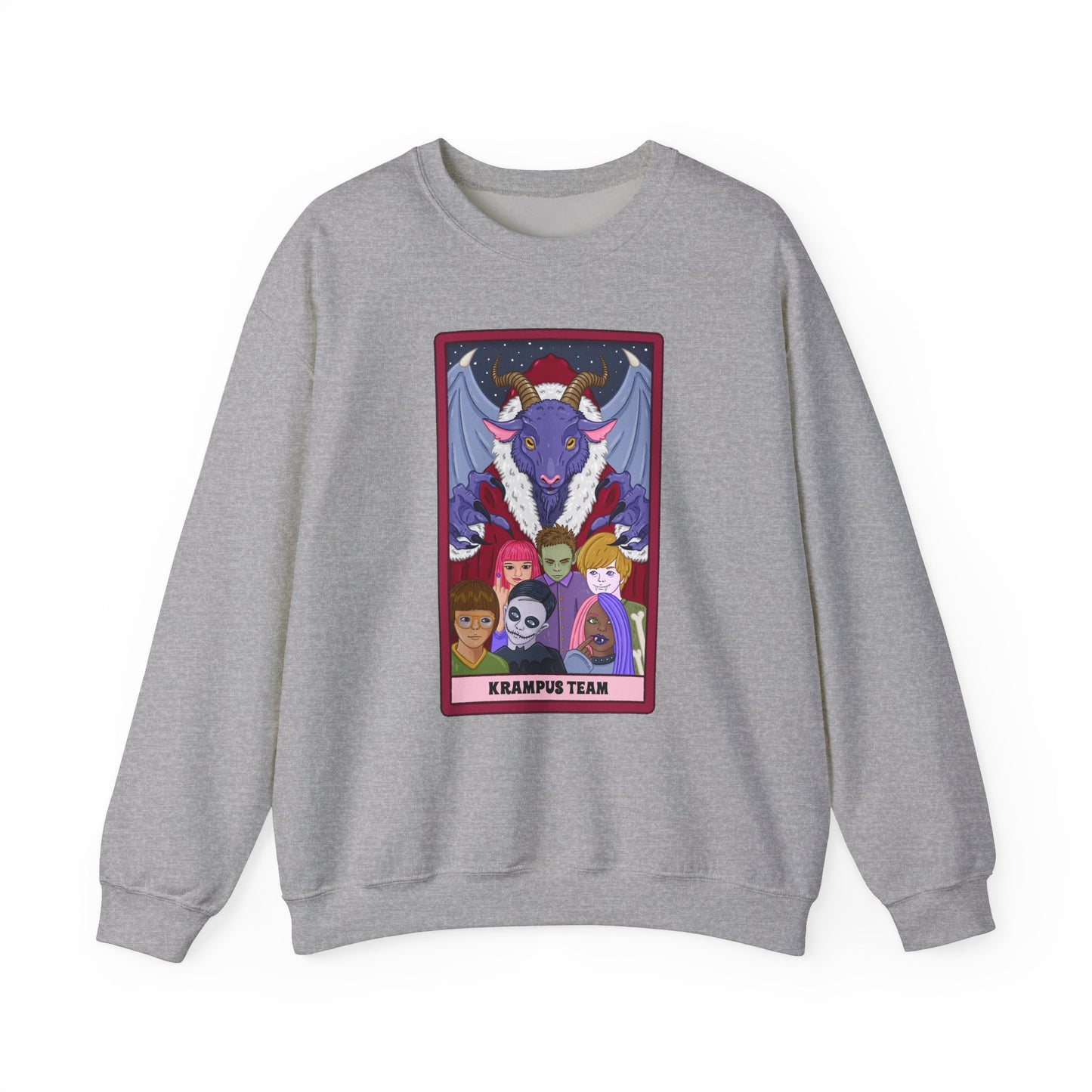 Krampus Team: Spooky Holiday Pullover